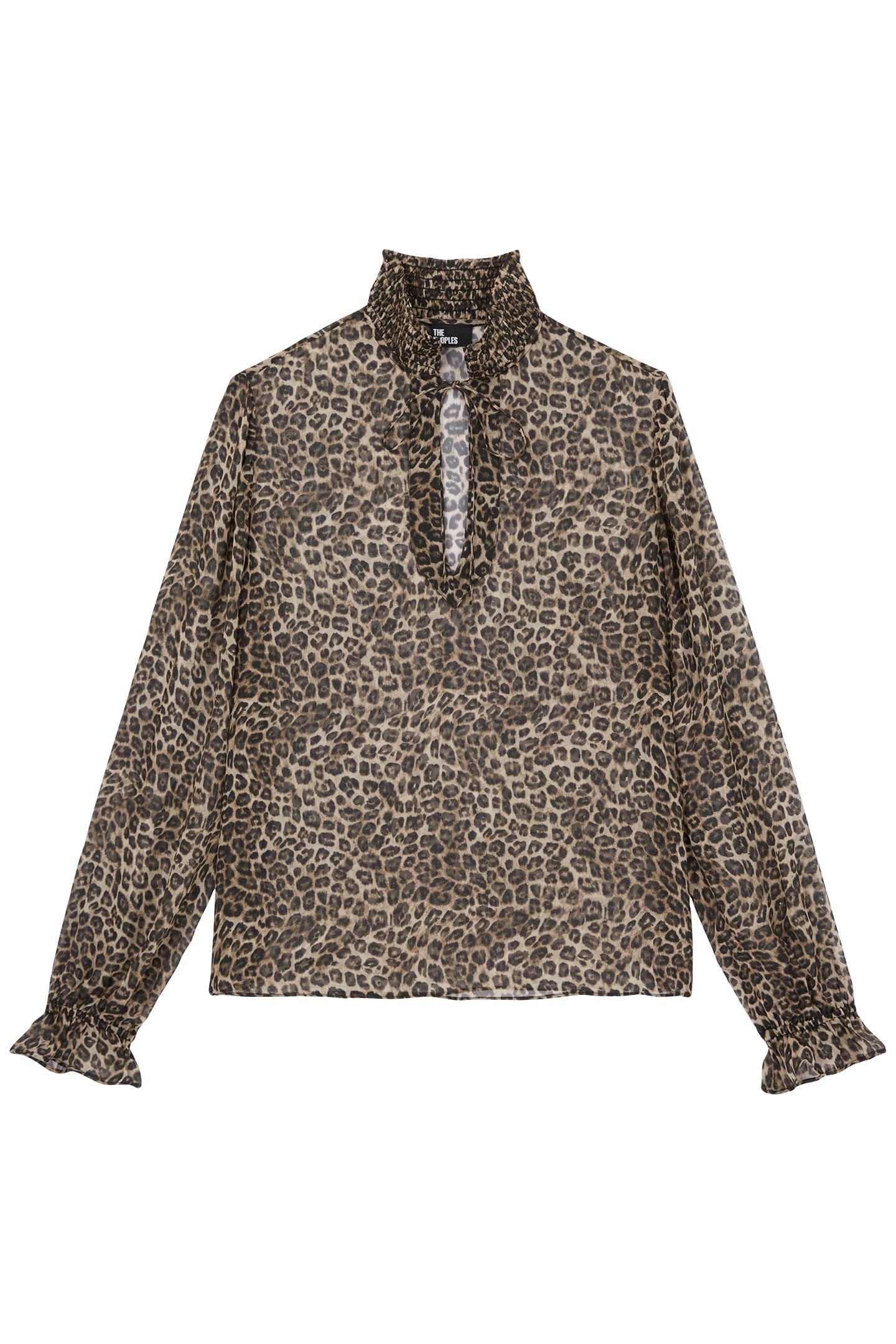 TOP EVASE LONG SLEEVES LEOPARD 1