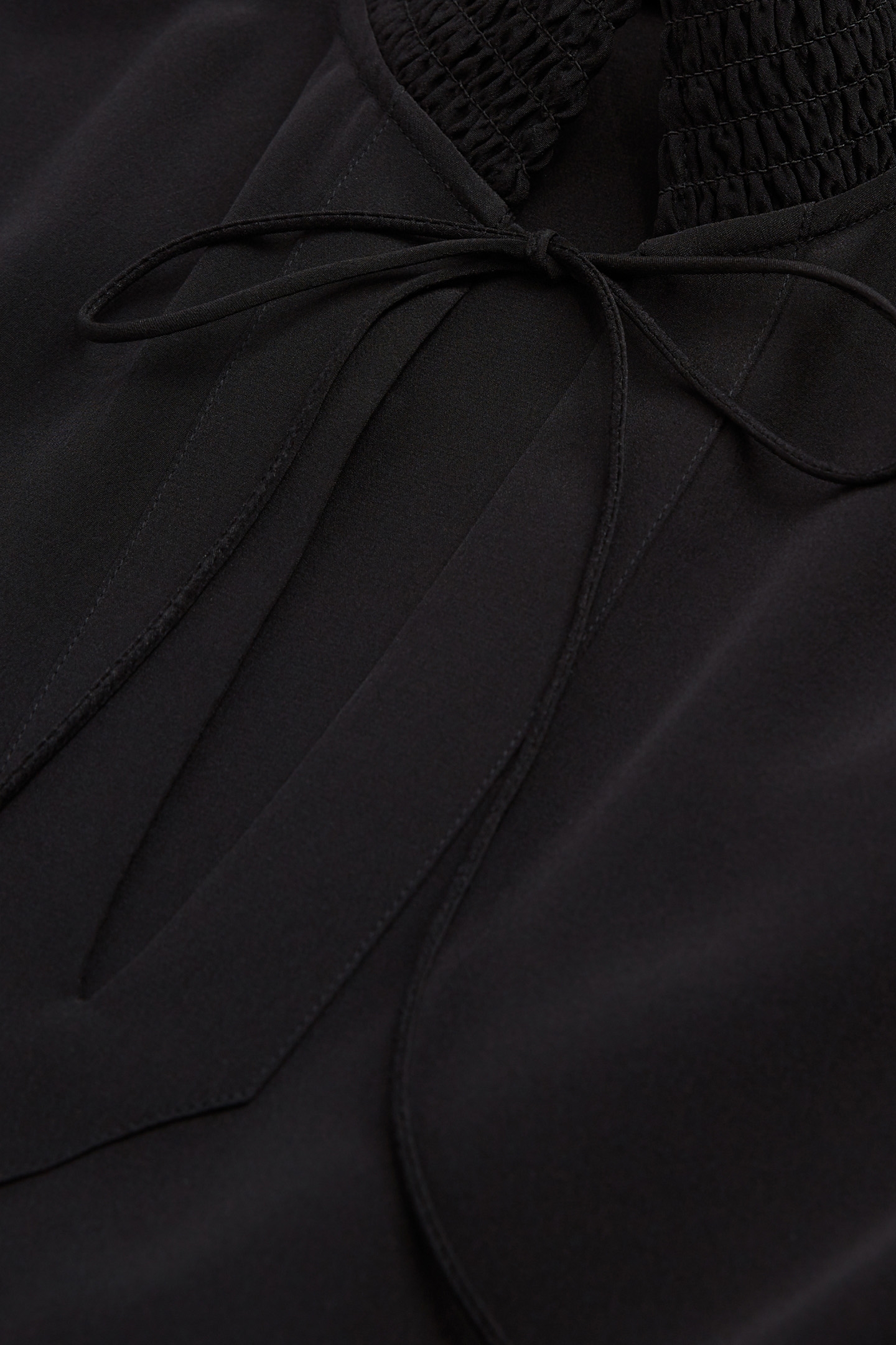 LONG-SLEEVED FLARED DRESS BLACK 7