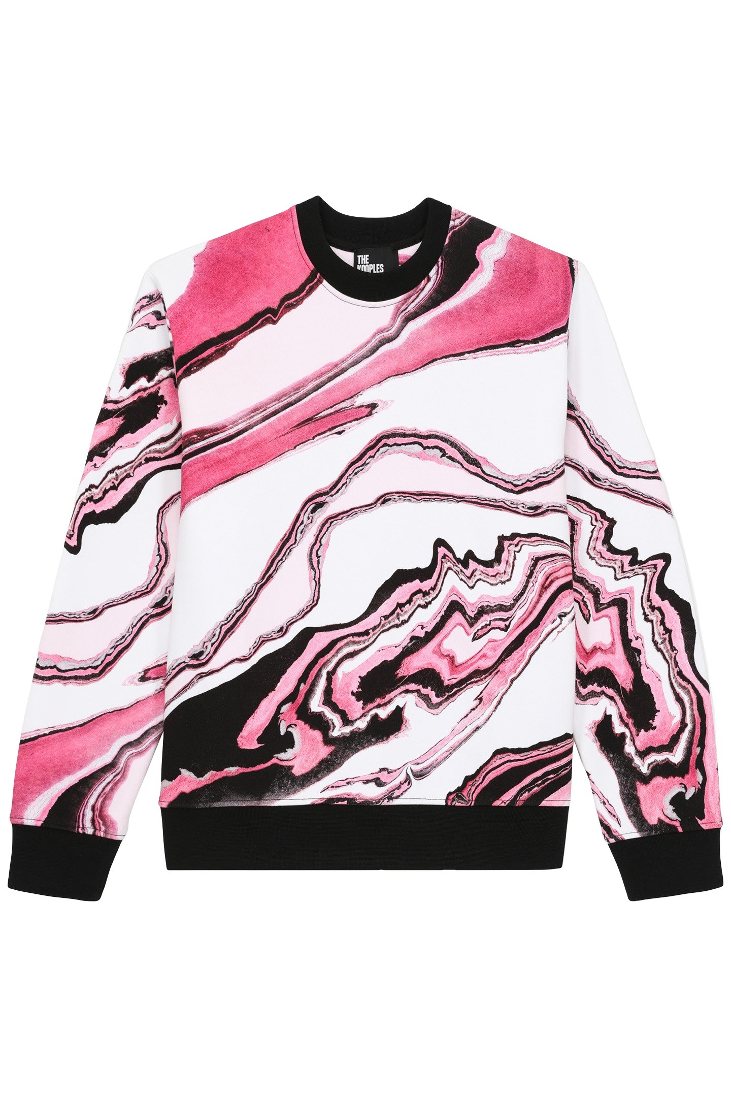 SWEAT MARBLE ROSE WHITE PINK 1