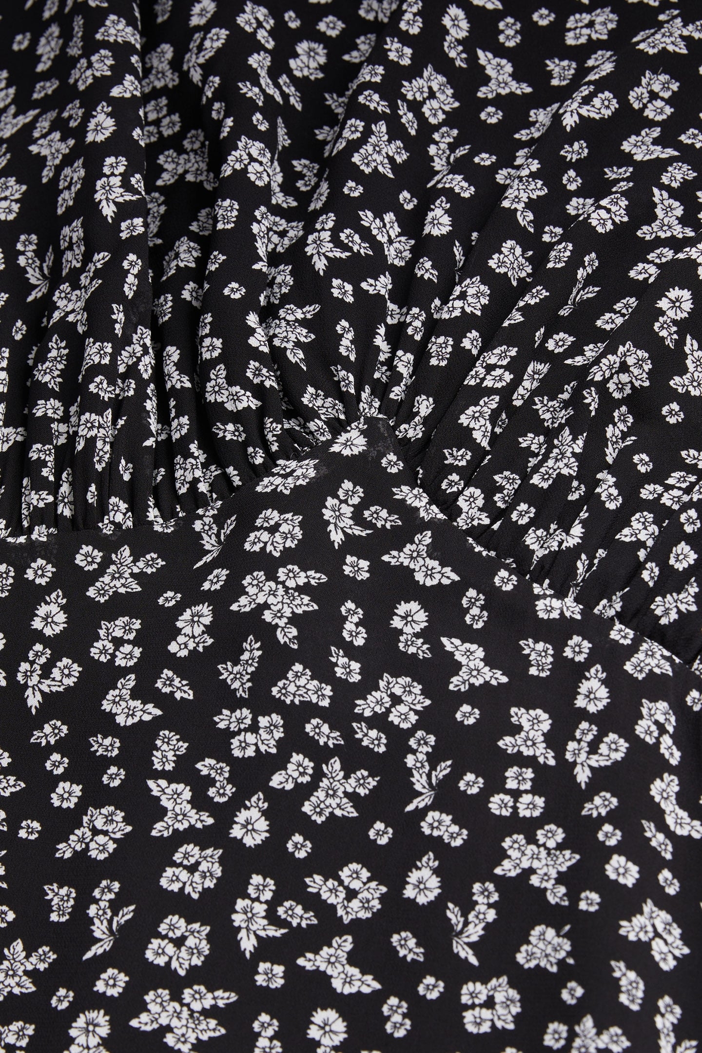 SHORT DRESS WITH LONG SLEEVES BLACK-ECRU 7