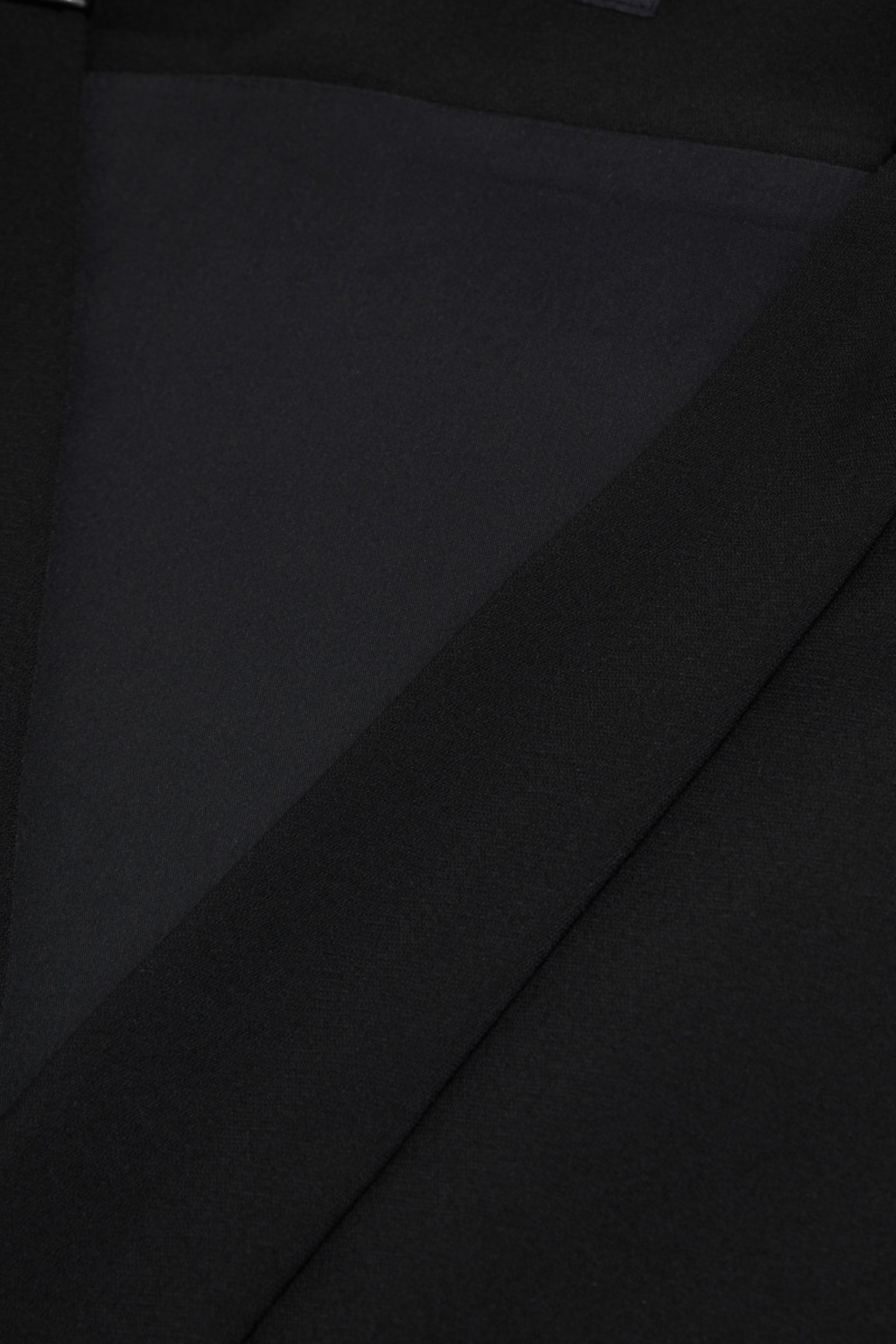 SHORT DRESS WITH LEATHER PIPING BLACK 7