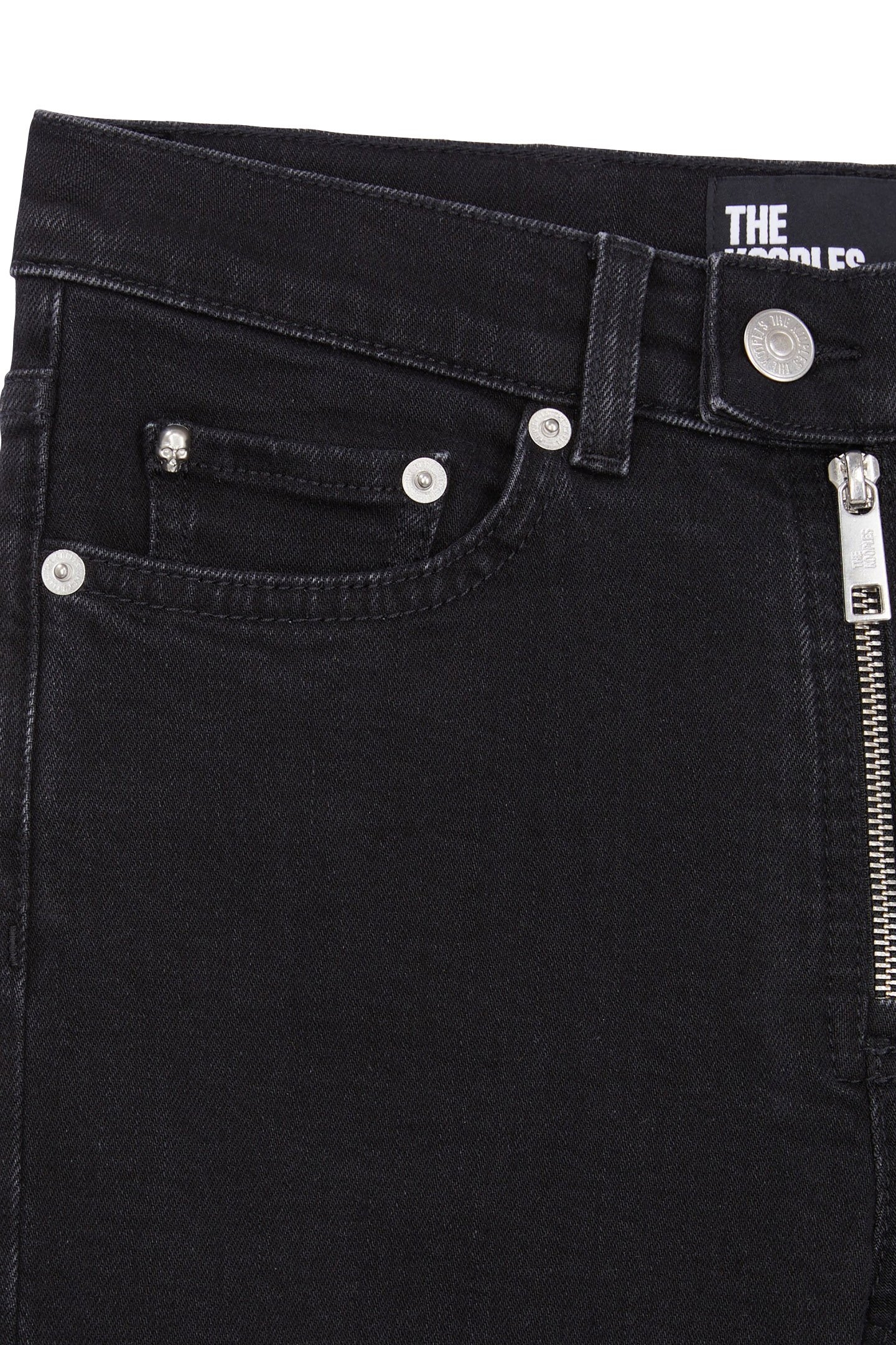 DENIM MOTORCYCLE JEANS WITH ZIPS 6