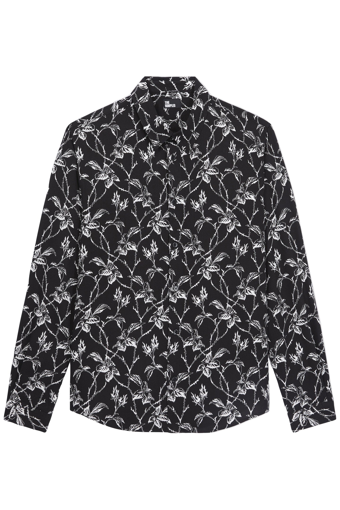 LONG SLEEVE SHIRT BLACK WHITE 4