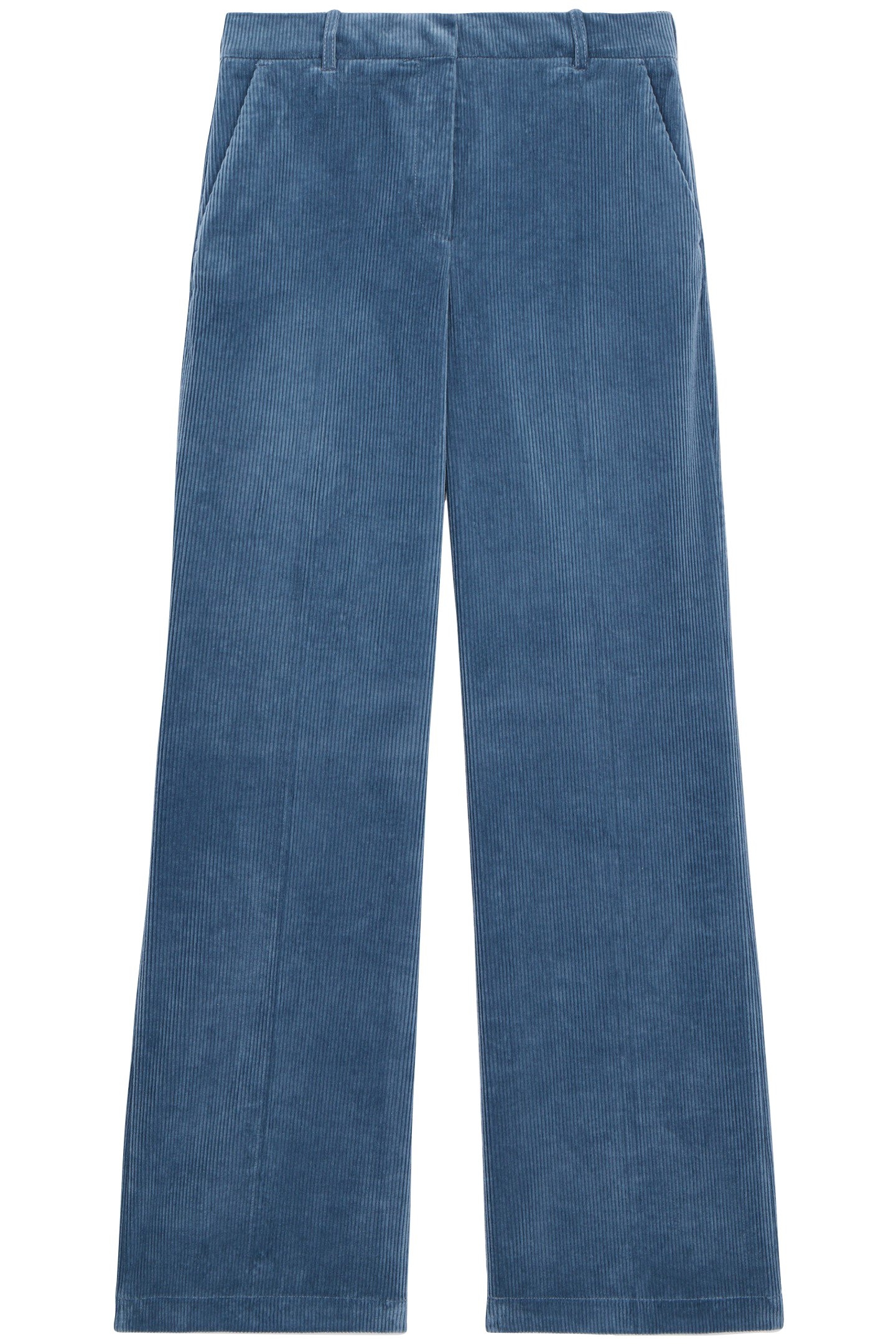 PANTS EN VELOURS COTE BLUE PETROL 4