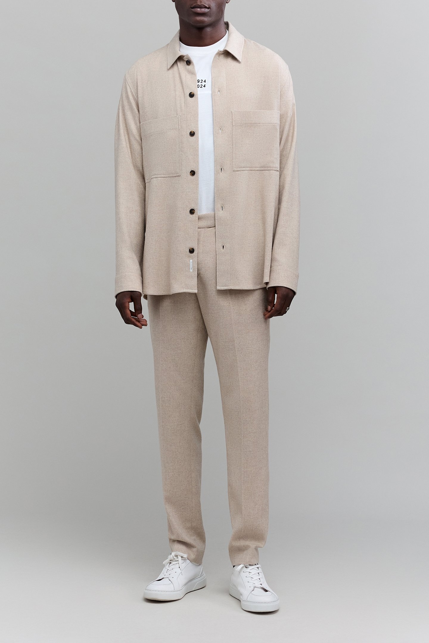 NATURAL FLANNEL JOGPANTS 4