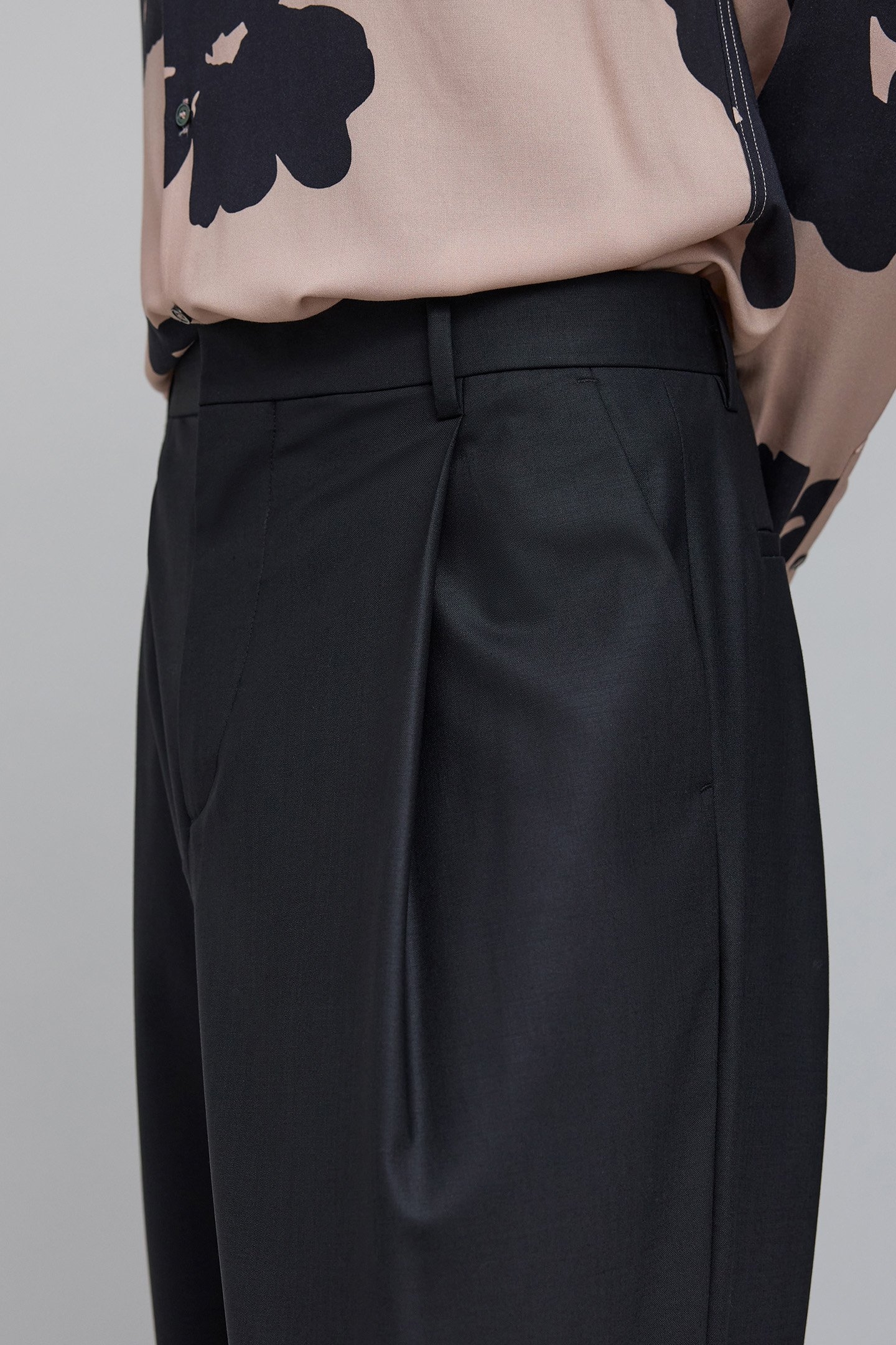 PURE EDITION-BLACK SUIT TROUSERS 5