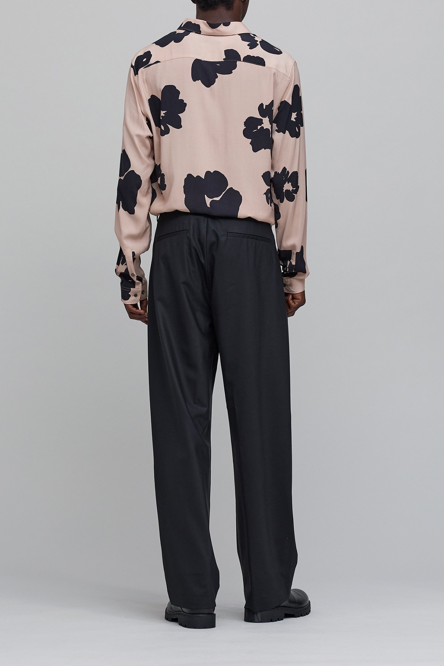 PURE EDITION-BLACK SUIT TROUSERS 4