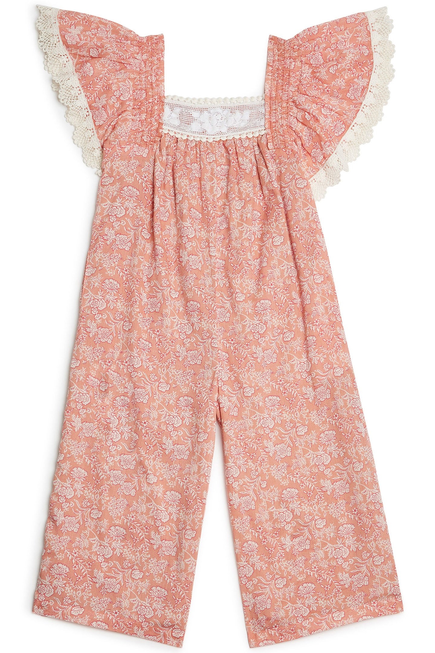 OVERALLS IRENE SIENNA DAISY FLOWERS 1