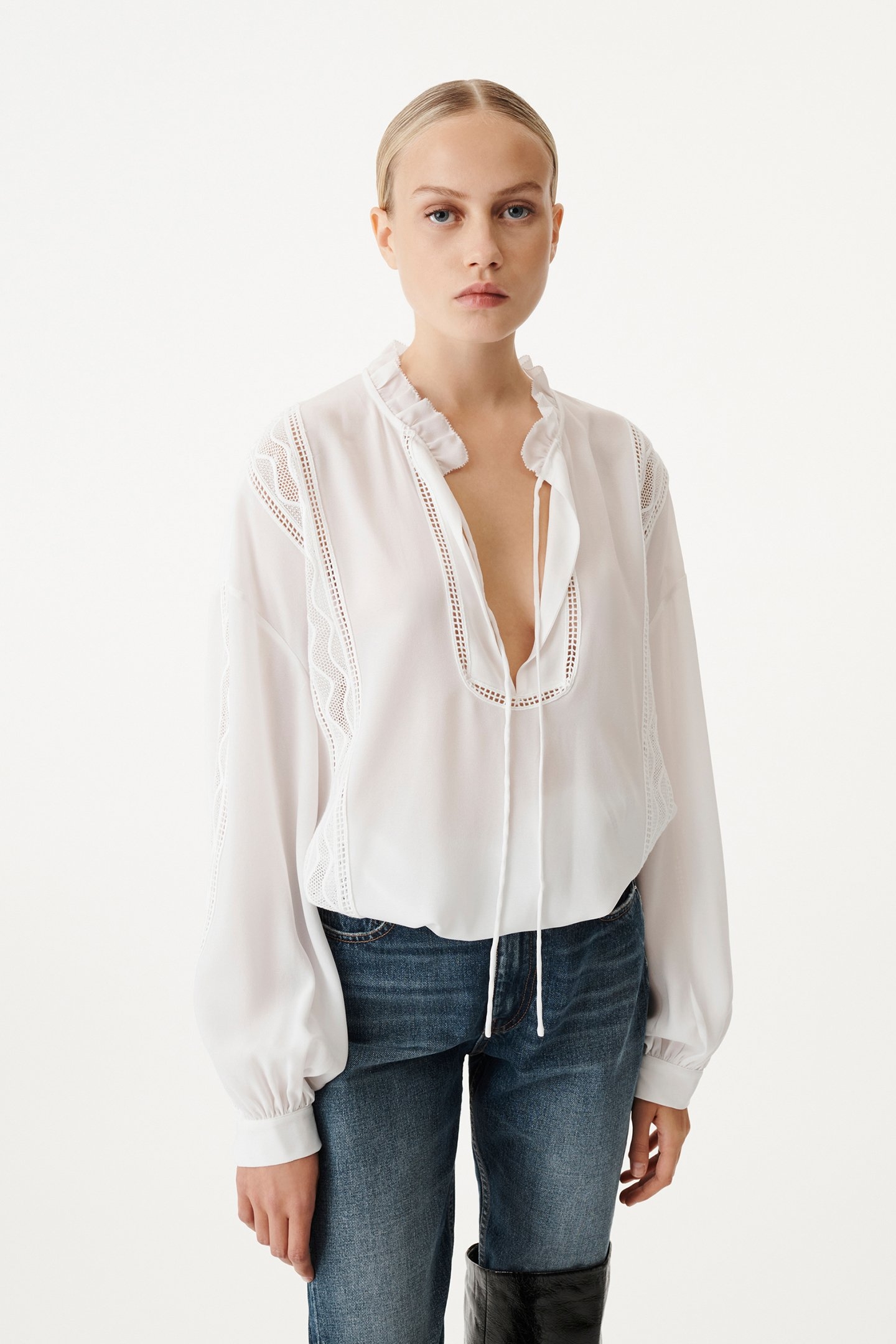 FELICIASPE TUNIC WHITE 1