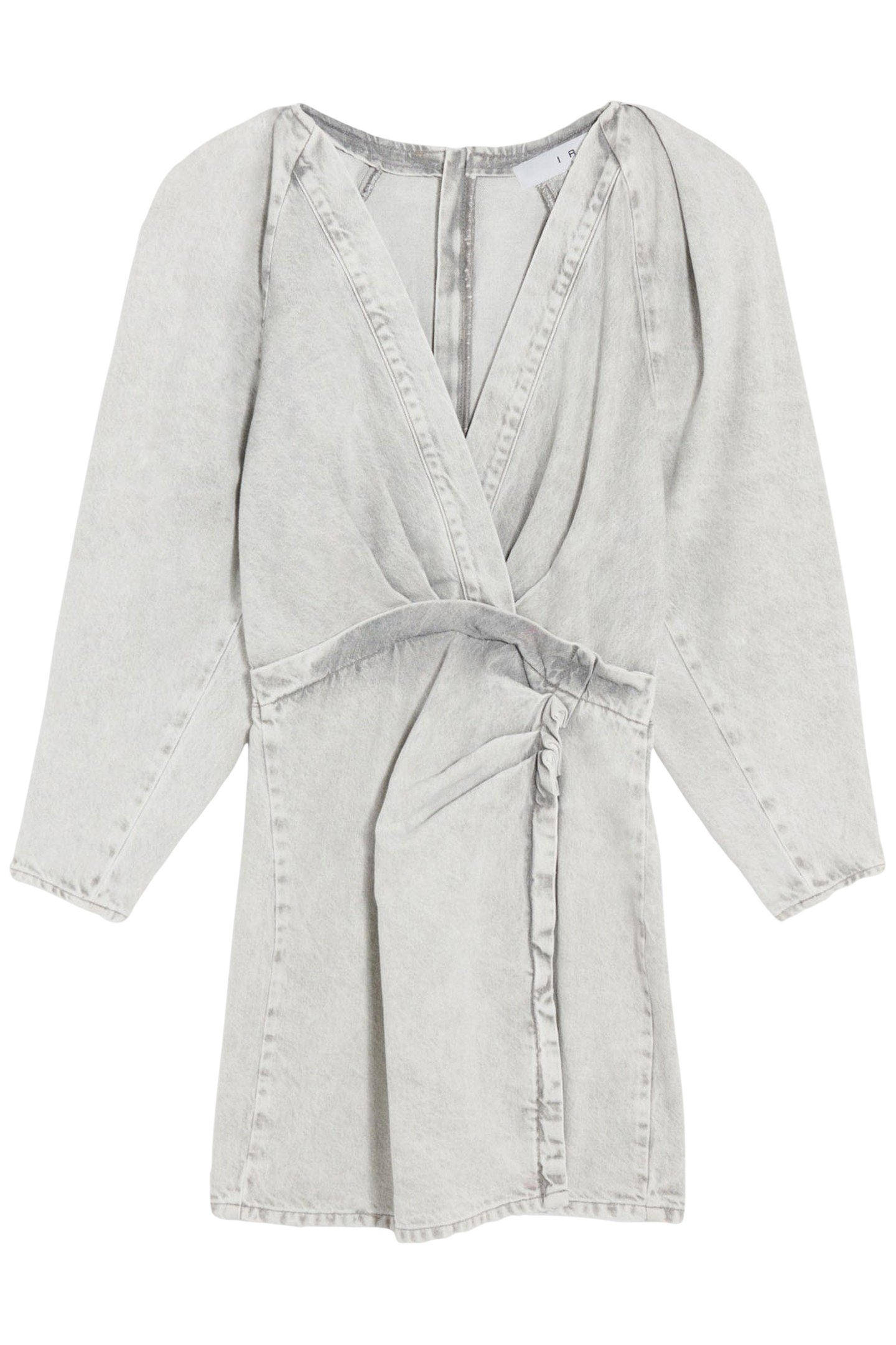 PALOA DRESS BLEACHED GREY 4