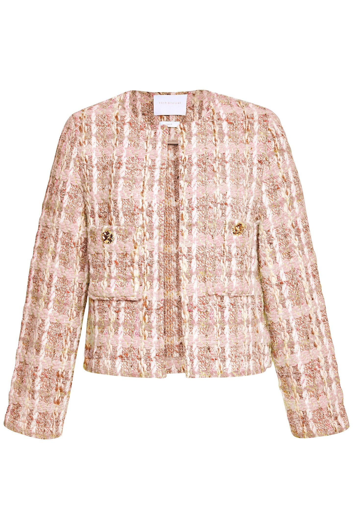TWEED JACKET ROSE SHADOW 4