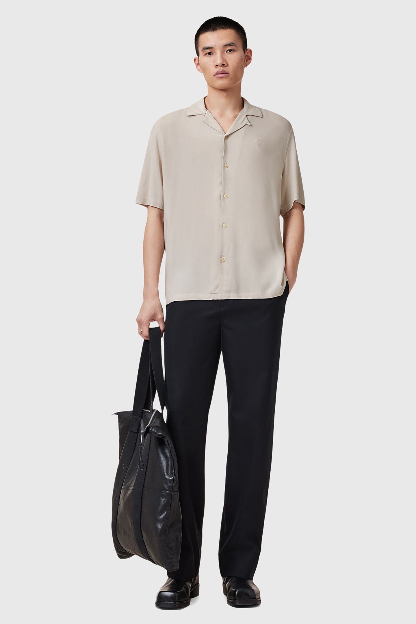 VENICE SS SHIRT CLIFFTOP TAUPE 5