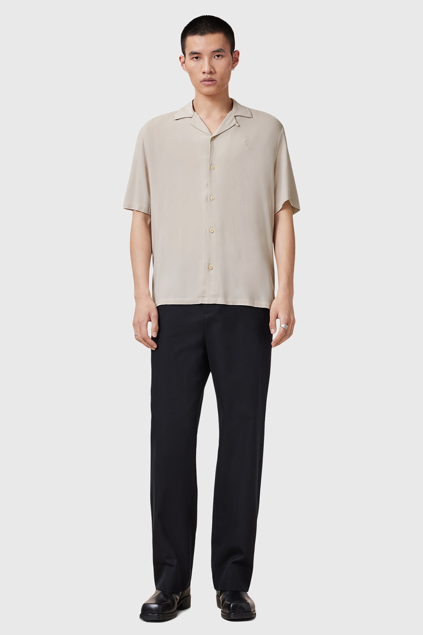 VENICE SS SHIRT CLIFFTOP TAUPE 3