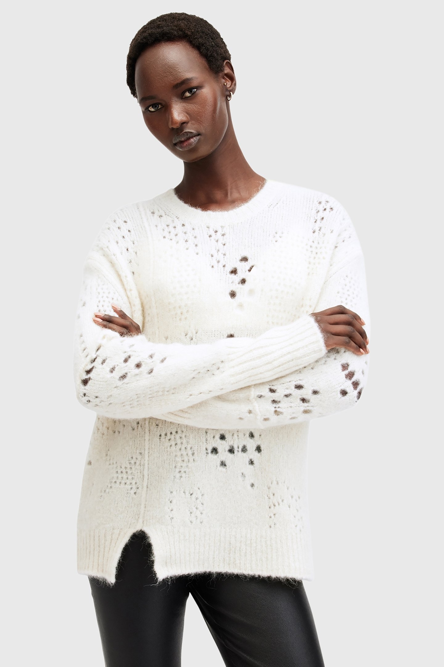 WINNIE JUMPER CHALK WHITE 1