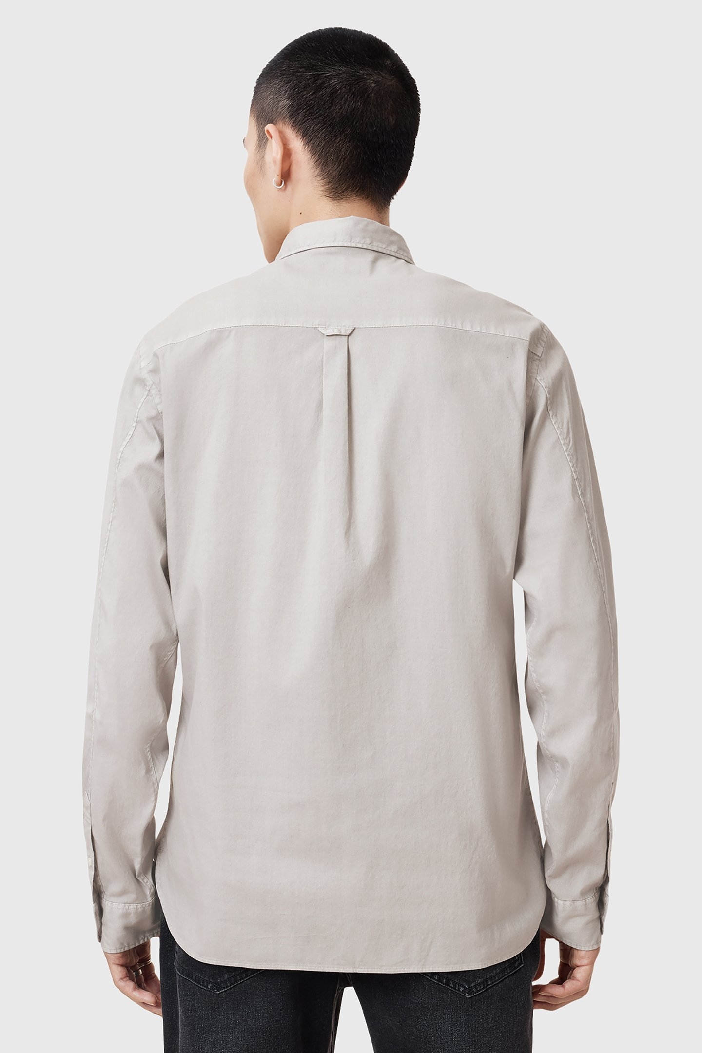 HAWTHORNE LS SHIRT WHISPER GREY 2