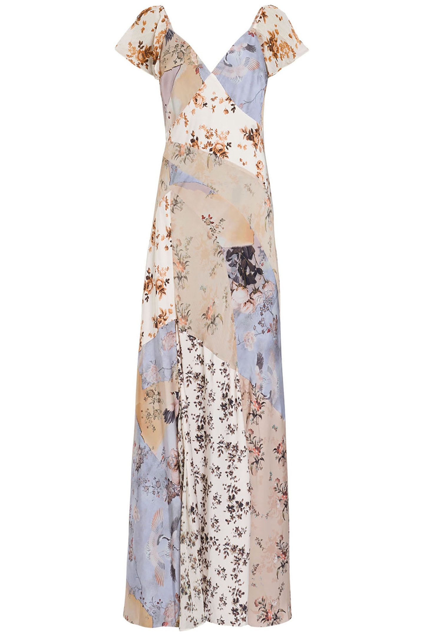 LALA DRESS ORIGIN DITSY BROWN 3