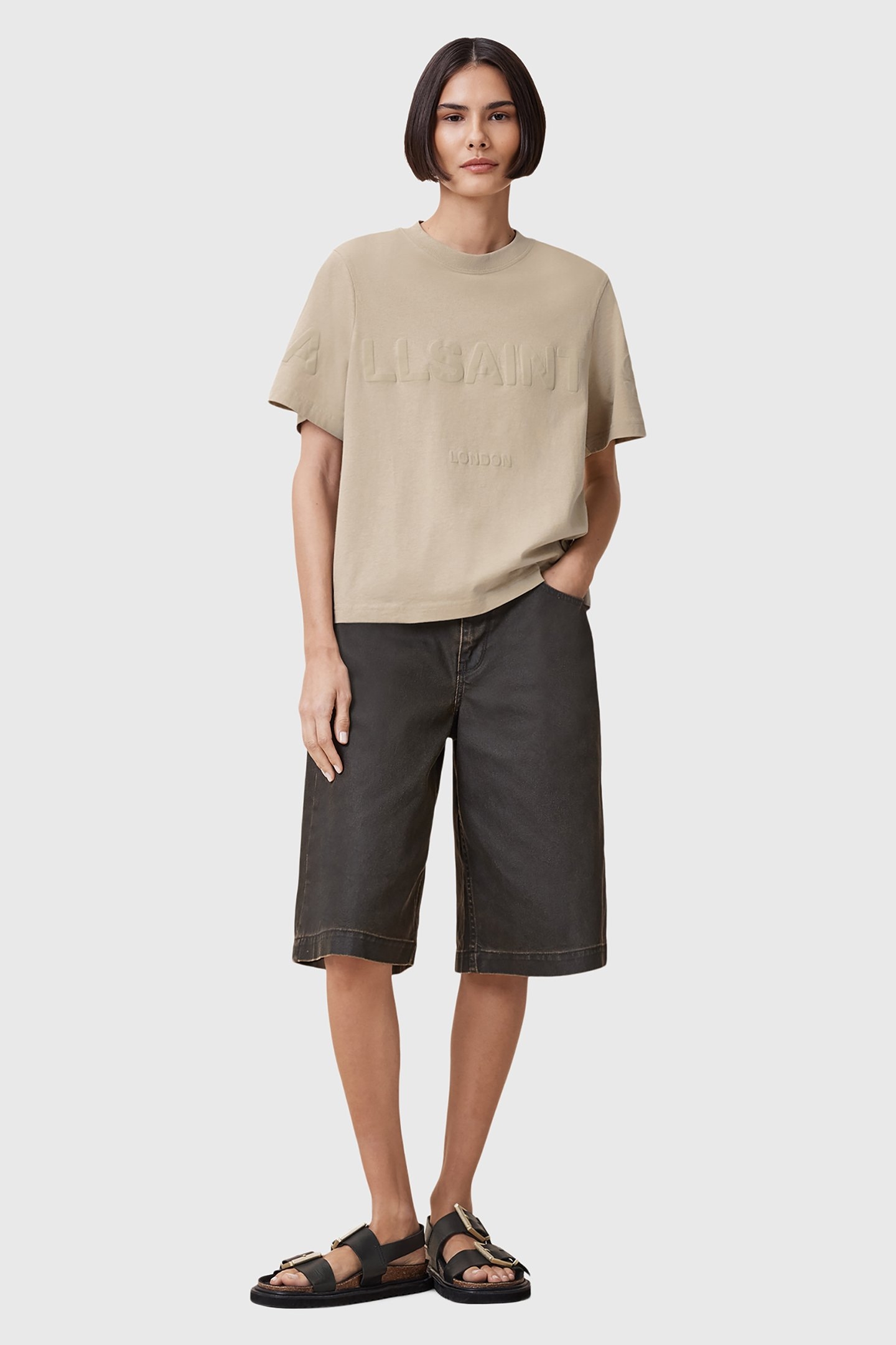 LISA BIGGY TEE LIGHT ASH GREEN 3