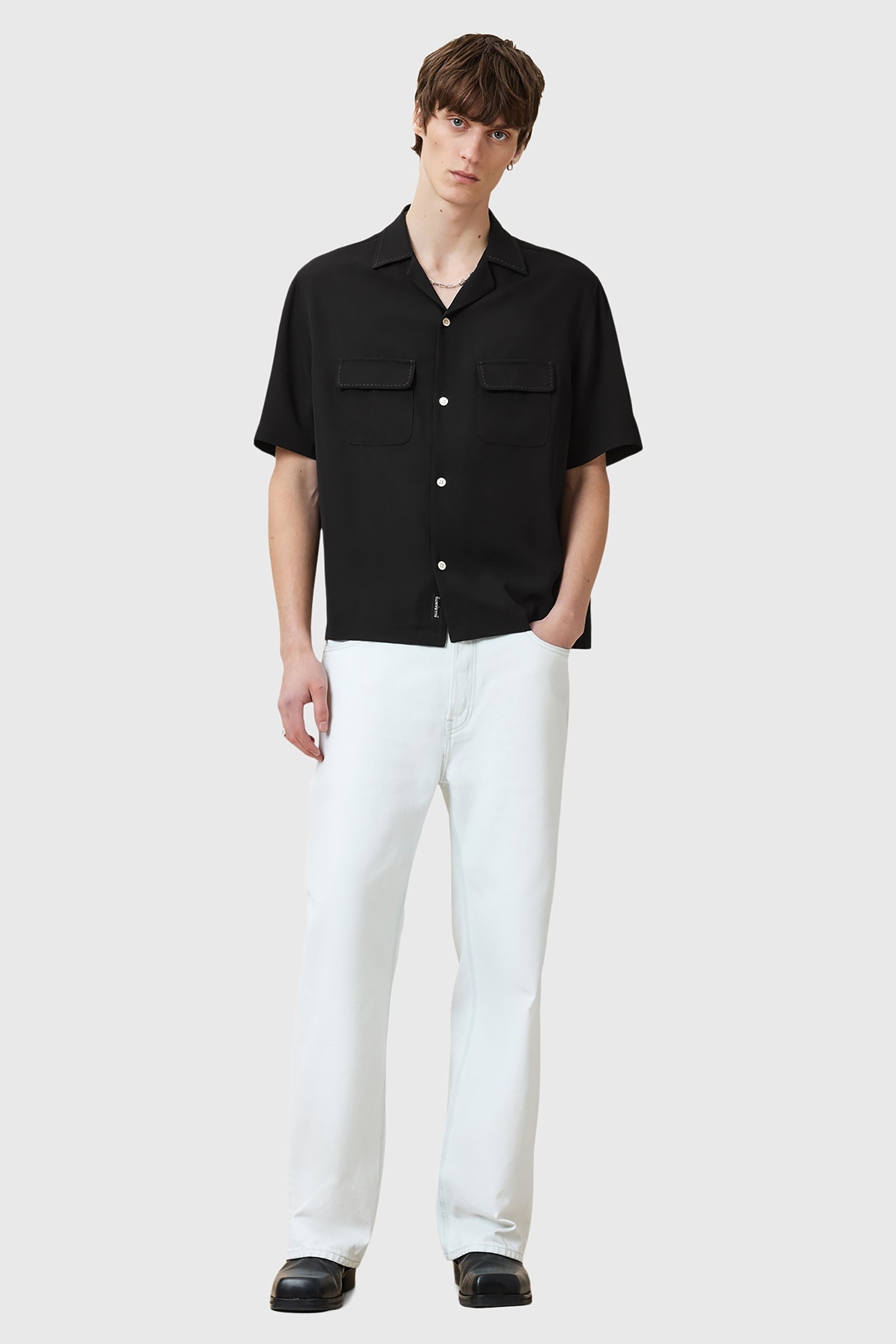 FARLEY SS SHIRT BLACK 3