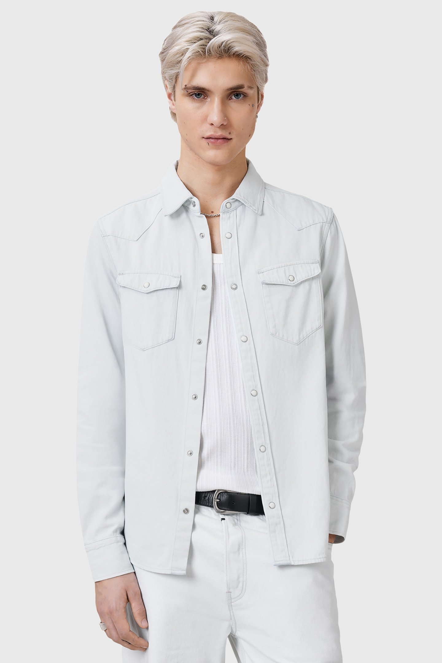 MACGOWAN SHIRT BLEACH WHITE 6