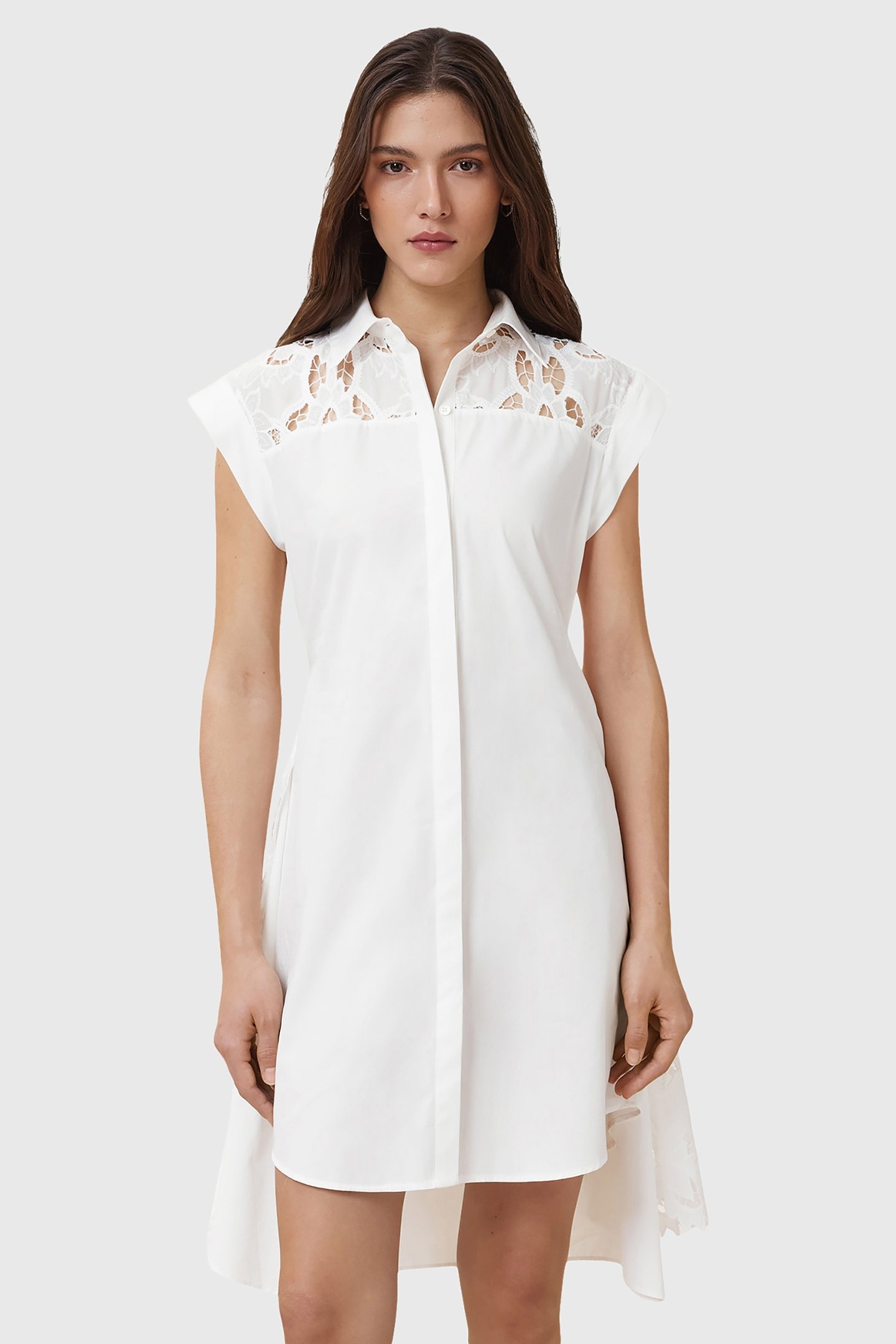 ZOLA DRESS SNOW WHITE 1