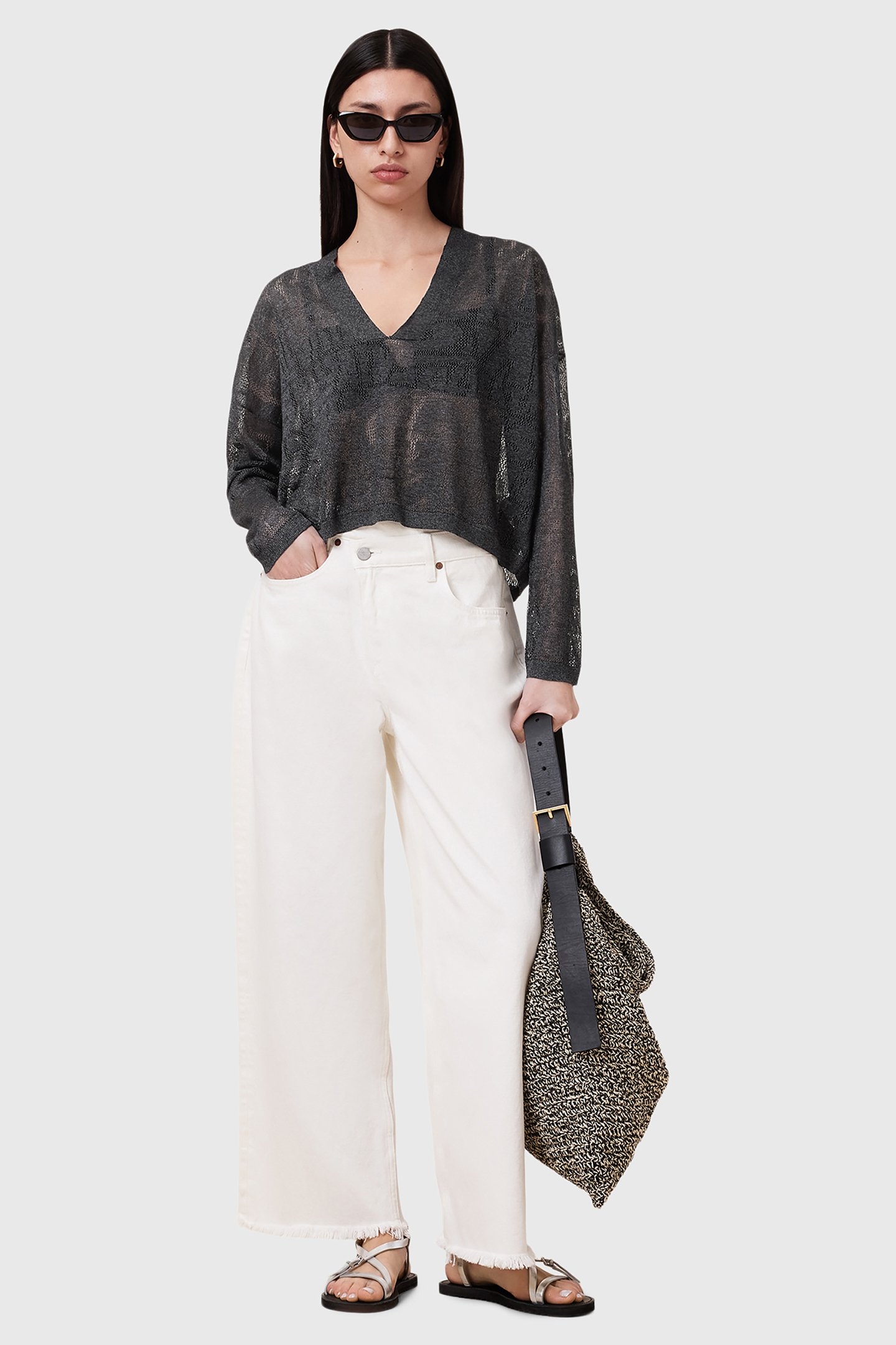 KAITO V NECK CARBON GREY 5