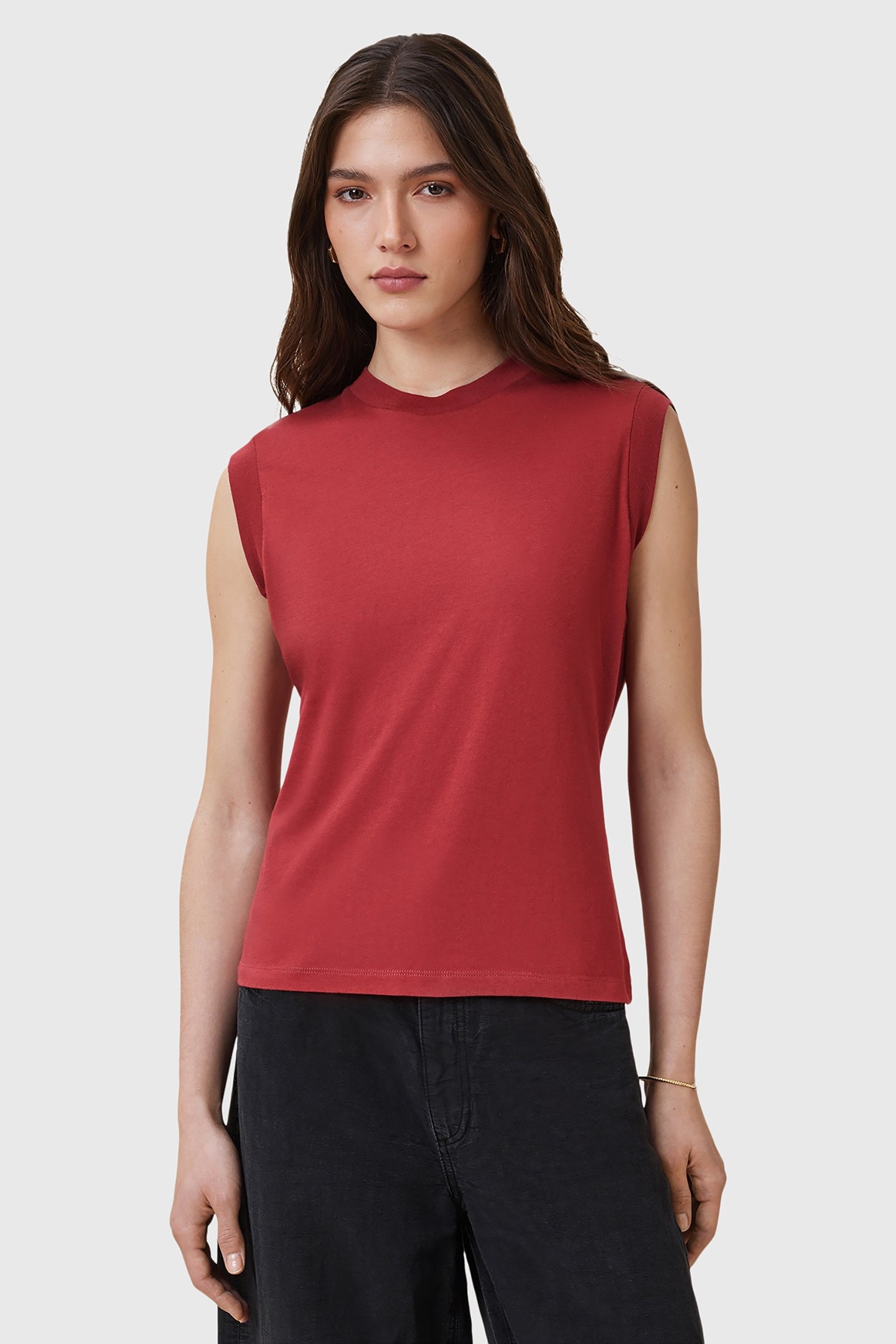 IMOGEN TANK BURNT BRICK RED 1