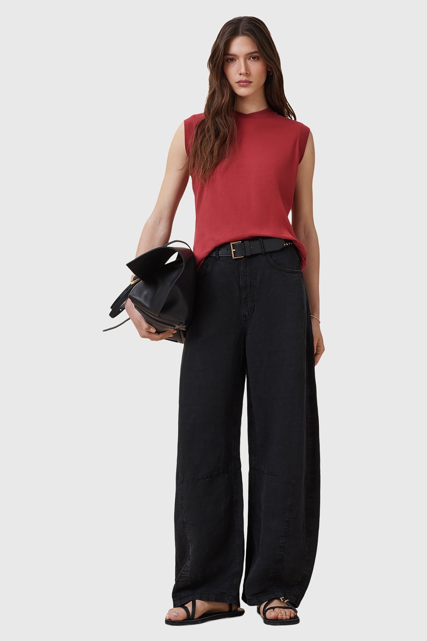 IMOGEN TANK BURNT BRICK RED 5