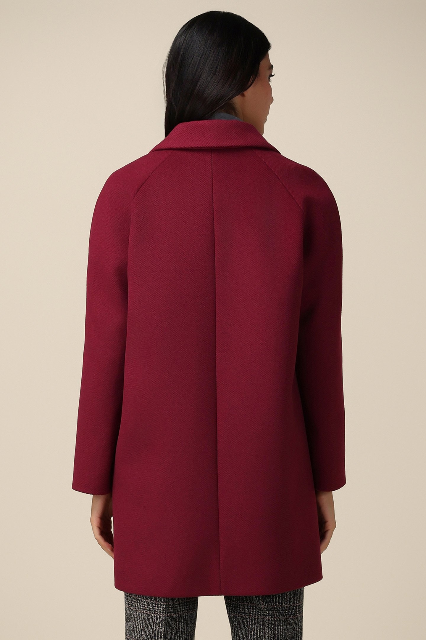 CLOTH COAT BORDEAUX 2