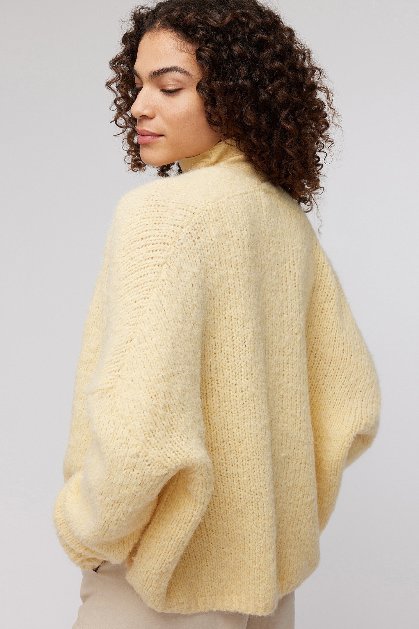 BECKY CARDIGAN YELLOW 2