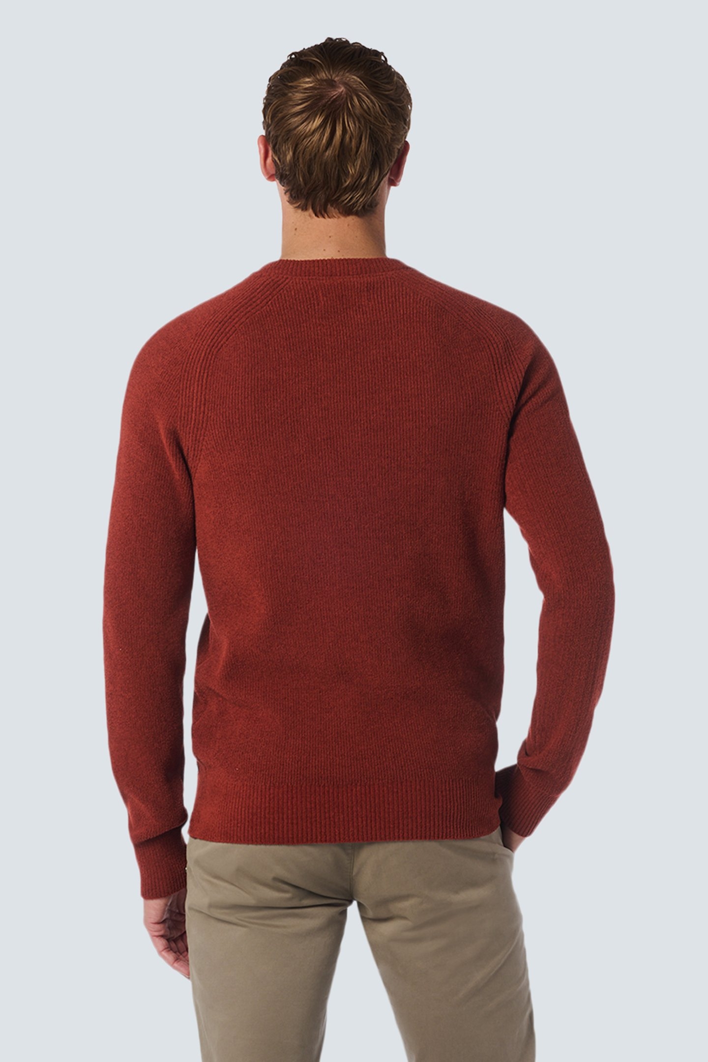 PULLOVER CREWNECK RIBKNIT SUPER SOFT RUSTY 2