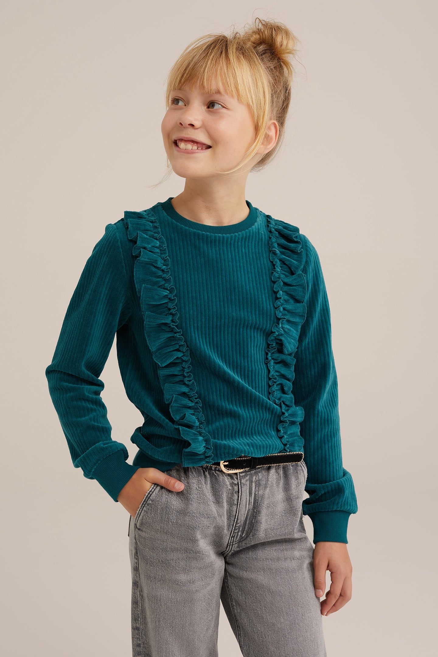 SWEATER MOSS GREEN 1