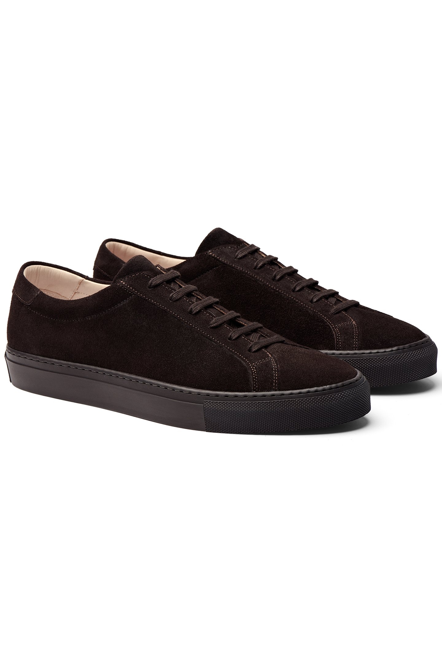 SUEDE-SNEAKER-DBROWN DARK BROWN 1