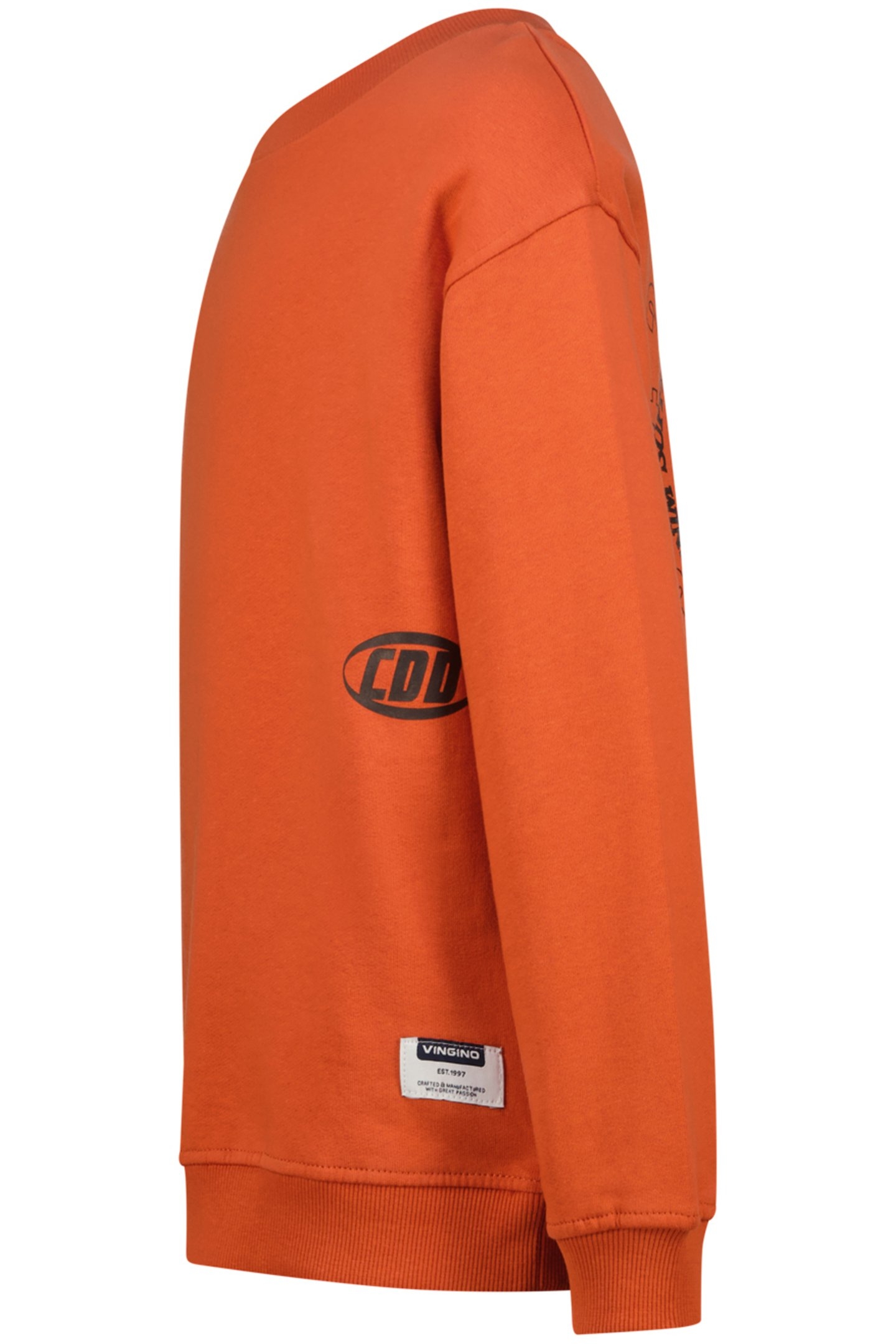 BOYS NADILIE SWEATER MOCCA OTANGE 3