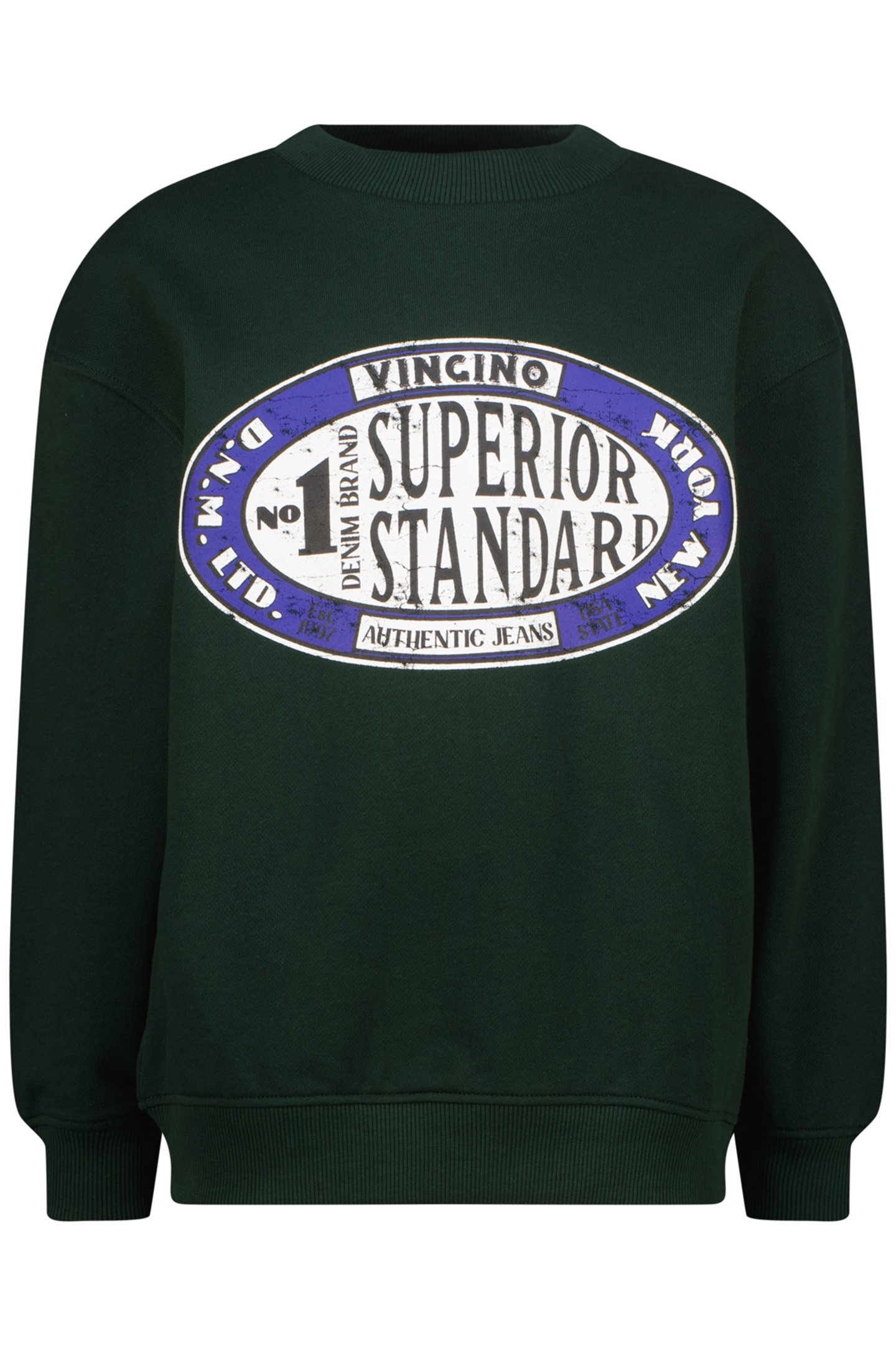 BOYS NOAR SWEATER RACING GREEN 1