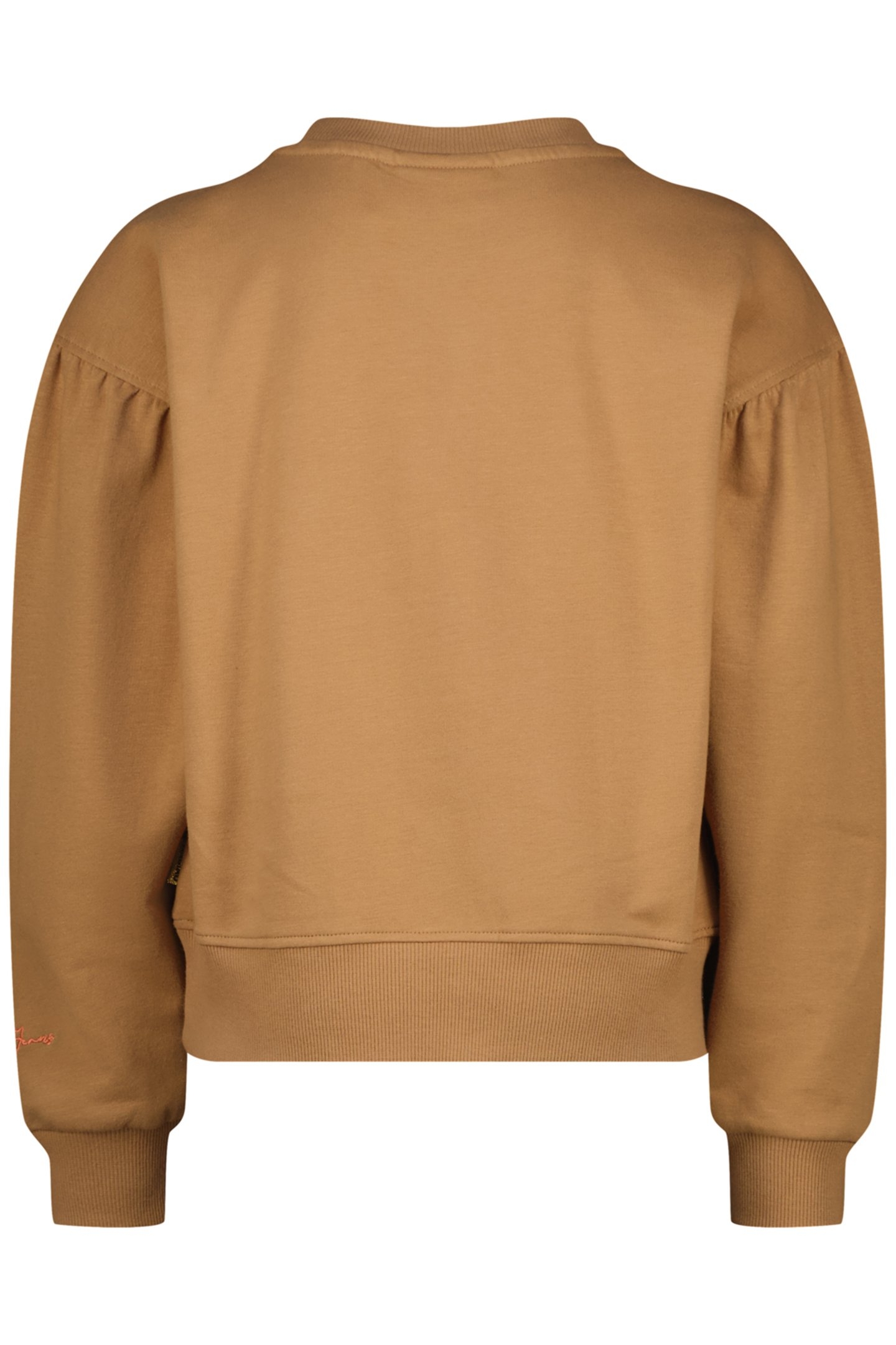 GIRLS NORAN SWEATER RUSTIC BROWN 2