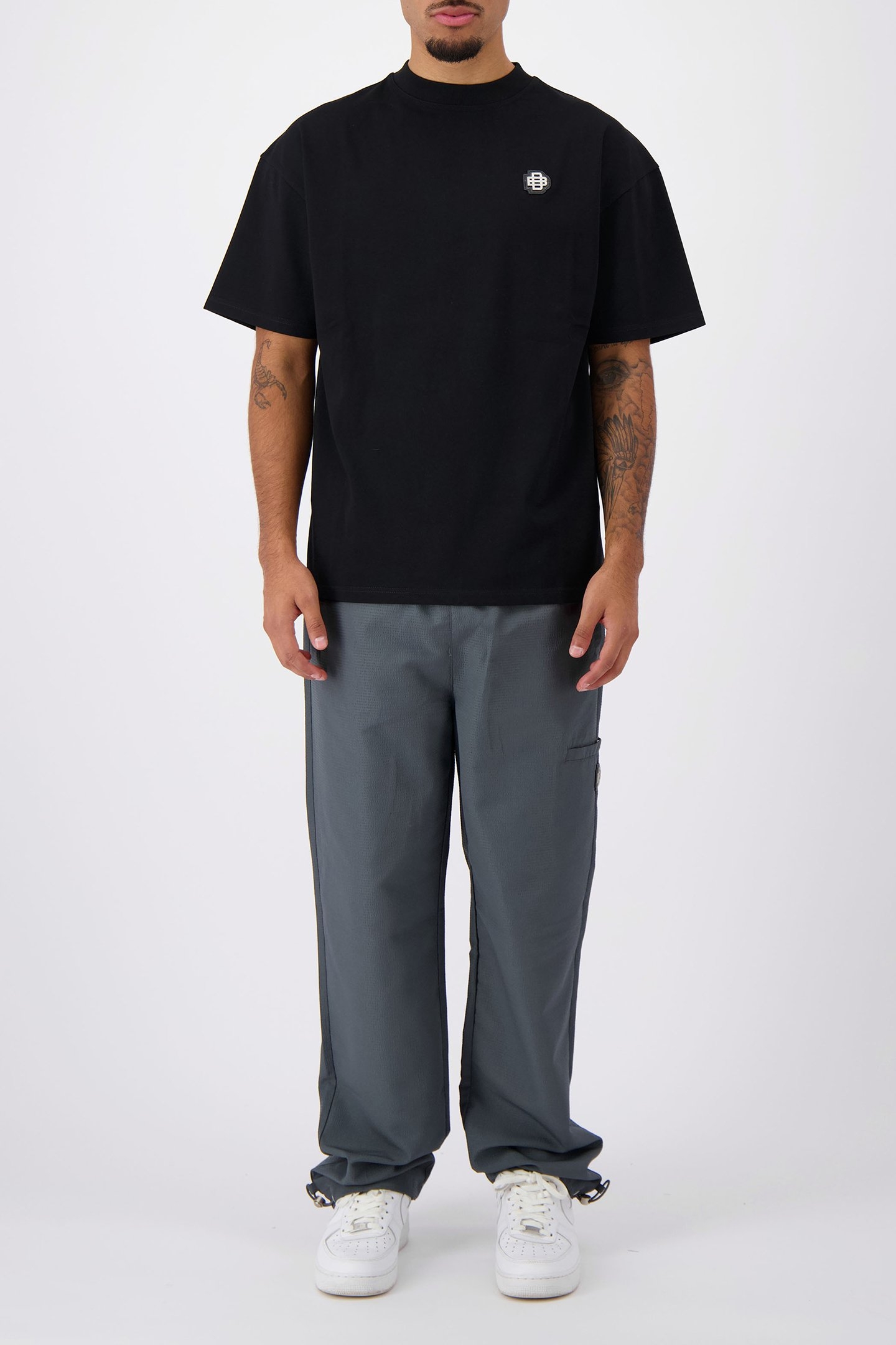 MONOGRAM T-SHIRT BLACK 1