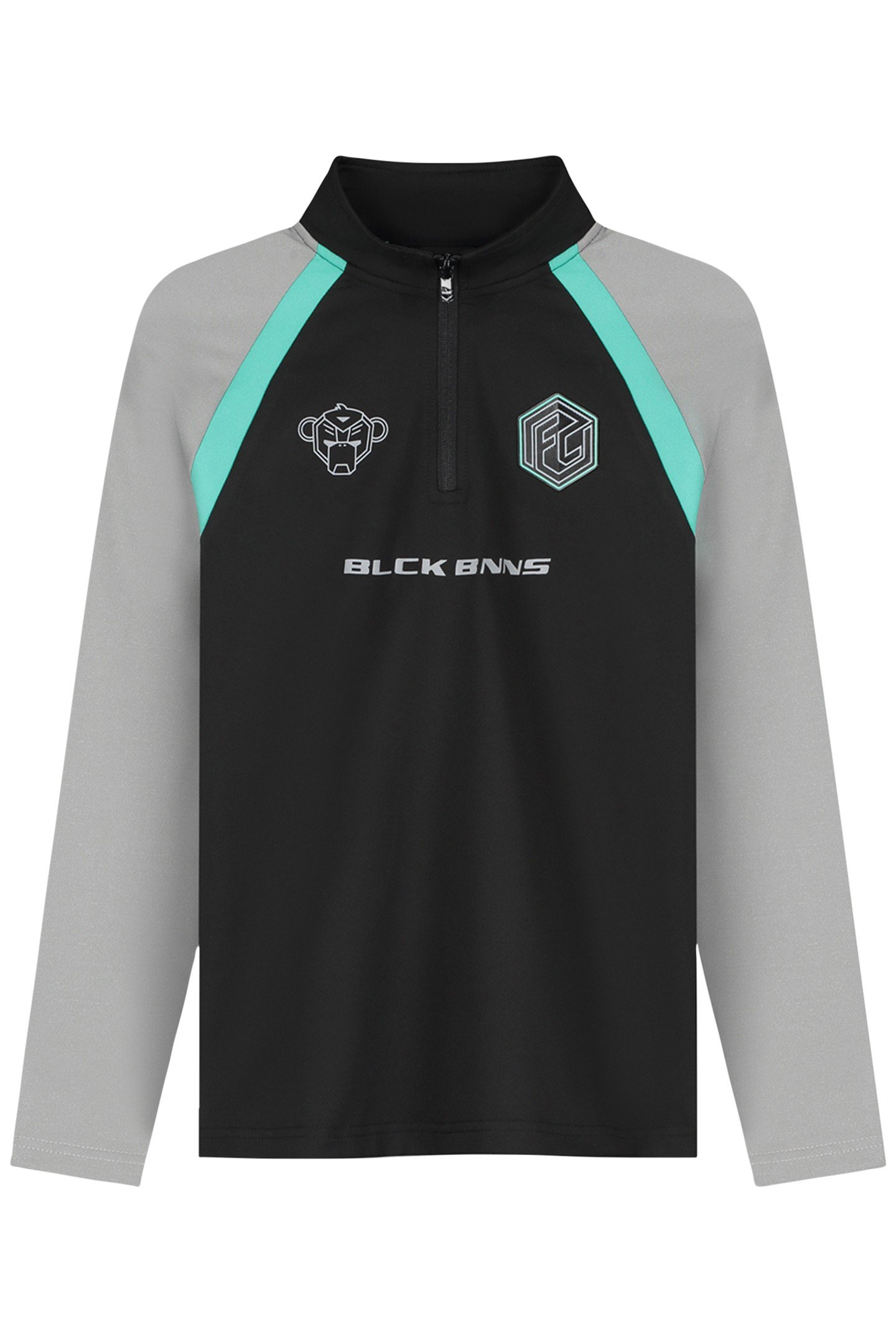 KIDS FOOTBALL TRACKTOP BLACK 4