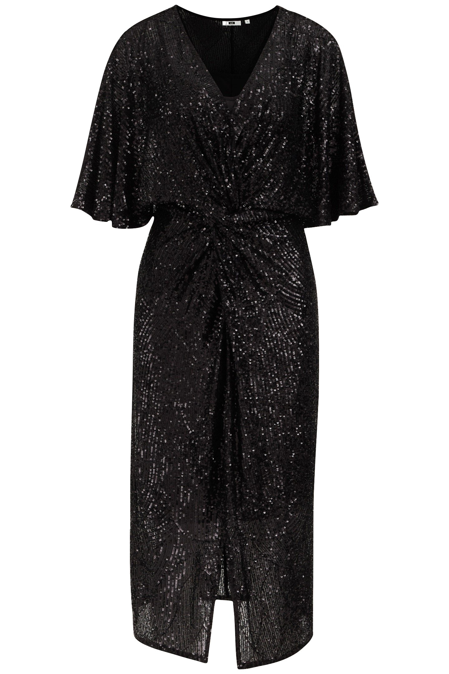 DRESS MID LENGTH BLACK 3