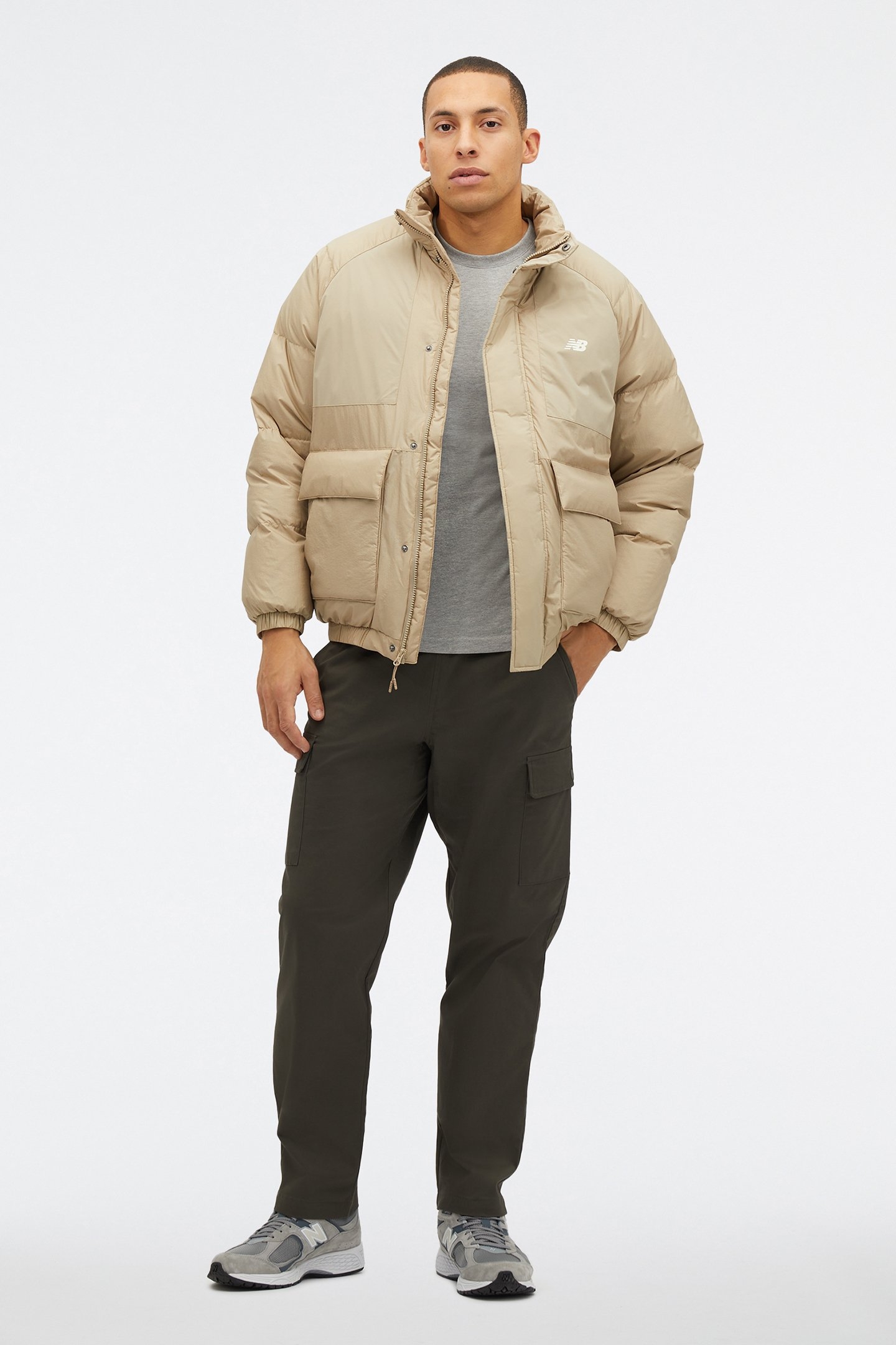 NBX NB ACADEMY MIX DOWN JACKET STONEWAR 3