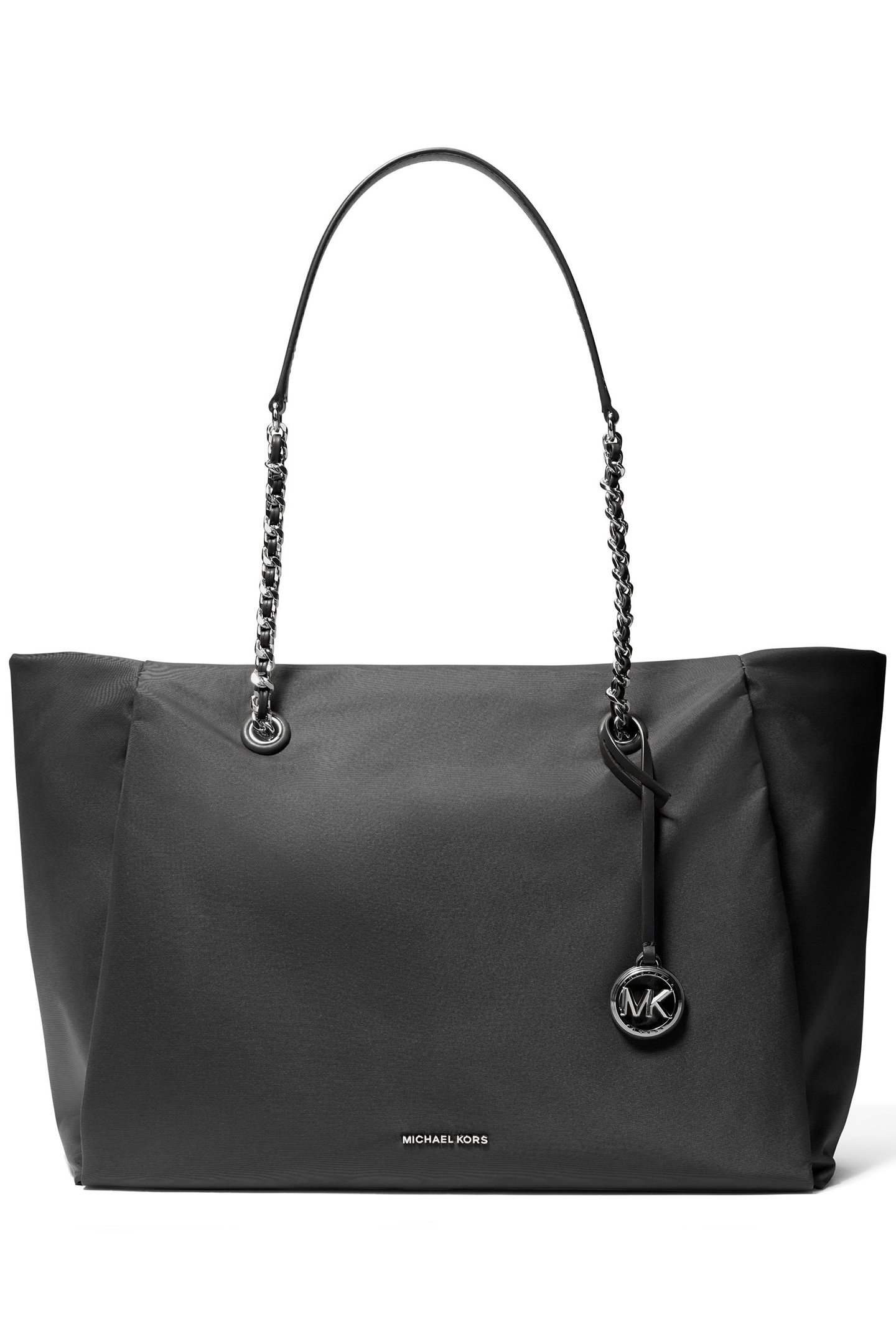 TOP ZIP TOTE BAG IN BLACK 1