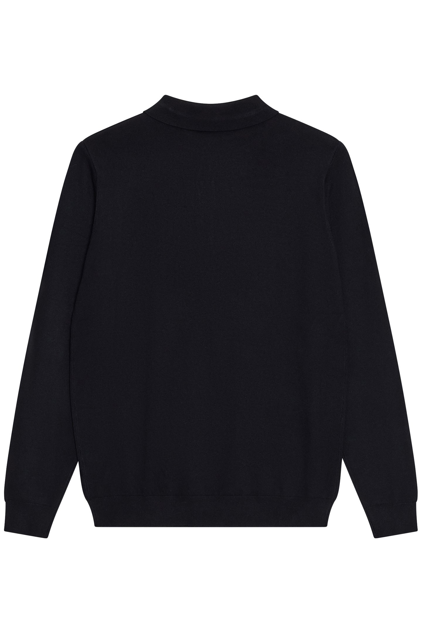 POLO L/S LUXE BLACK 2