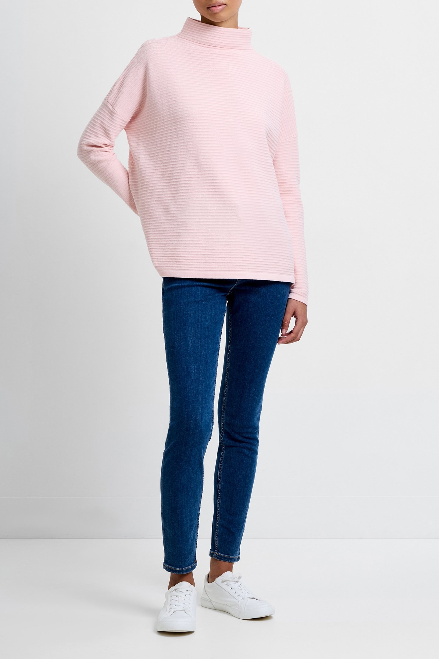 BABYSOFT LENA L/S HIGH NK JMPR LOTUS PINK 3