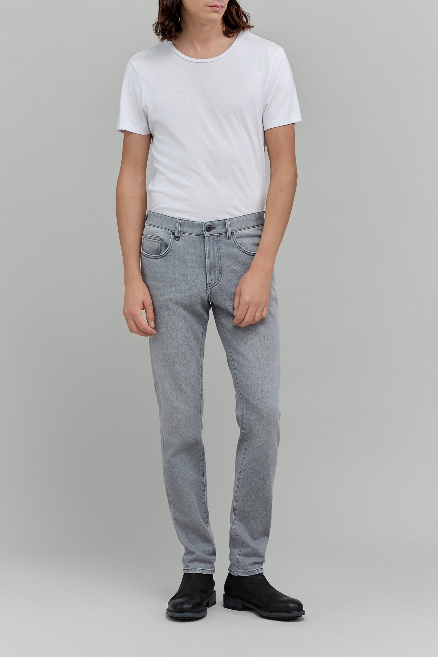 BRUCE SLIM ASPHALT JEANS BITUME 3