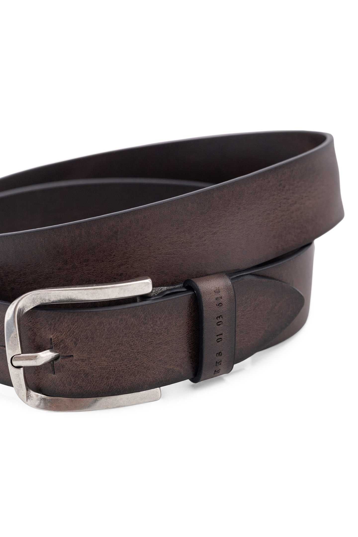 CERTIFIED LEATHER LAUREL BELT BAY LEAF 3