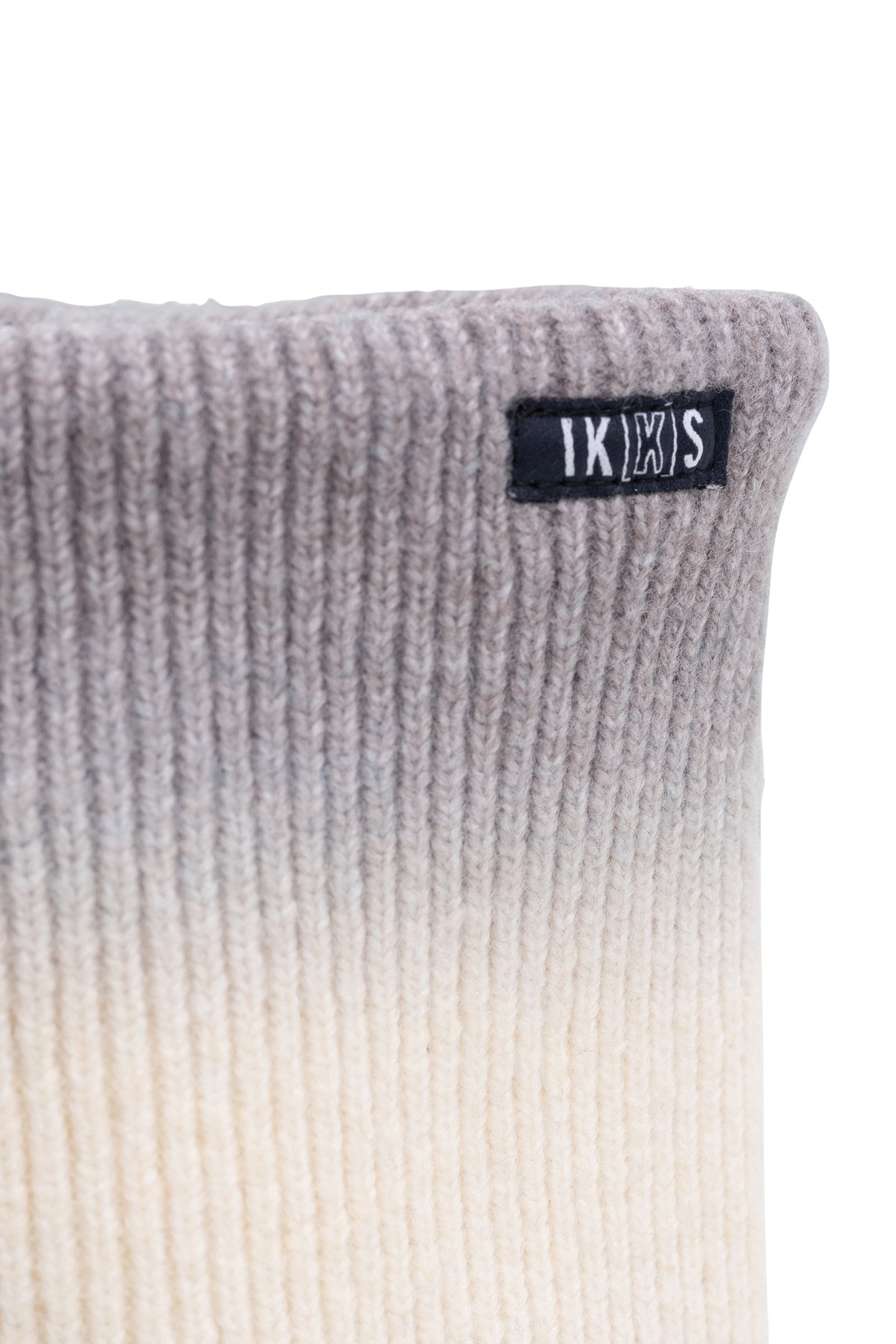 BOY'S GREY TIE-AND-DYE KNIT SNOOD 4