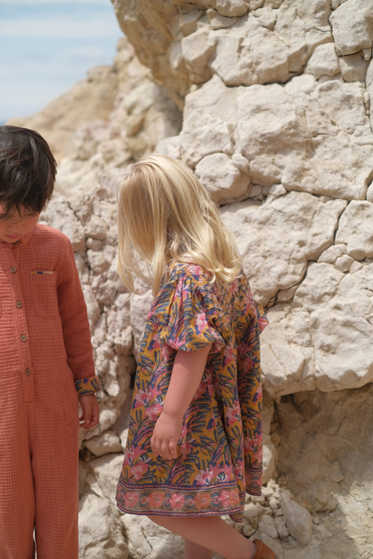 DRESS EUGENIE HONEY FLOWER 2