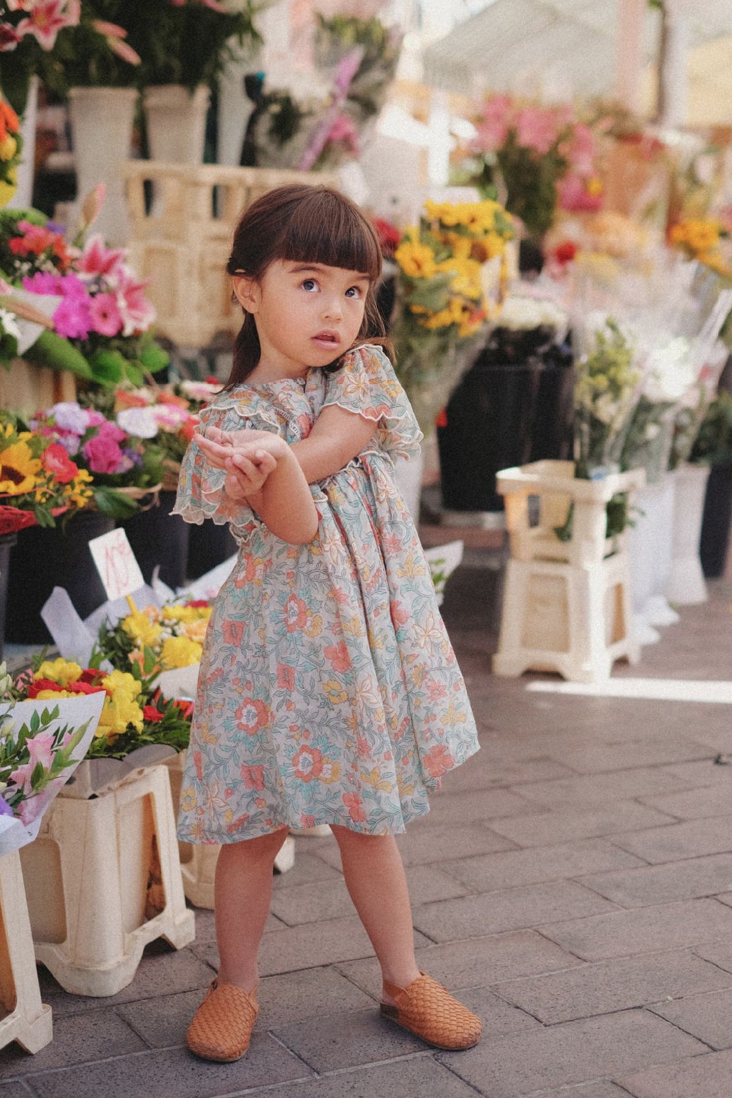 DRESS SILOÉ WATER FLOWERS 1