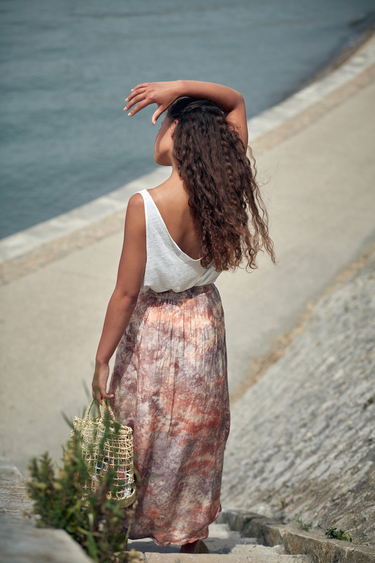 SKIRT ISABELLA FIG TIE & DYE 4