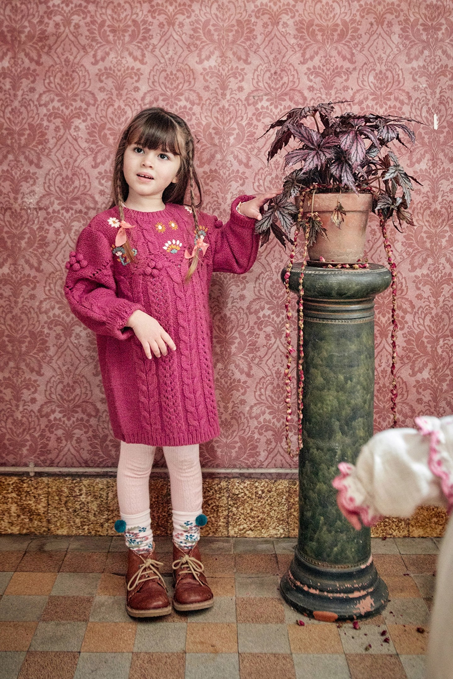 DRESS REJANA RASPBERRY 1