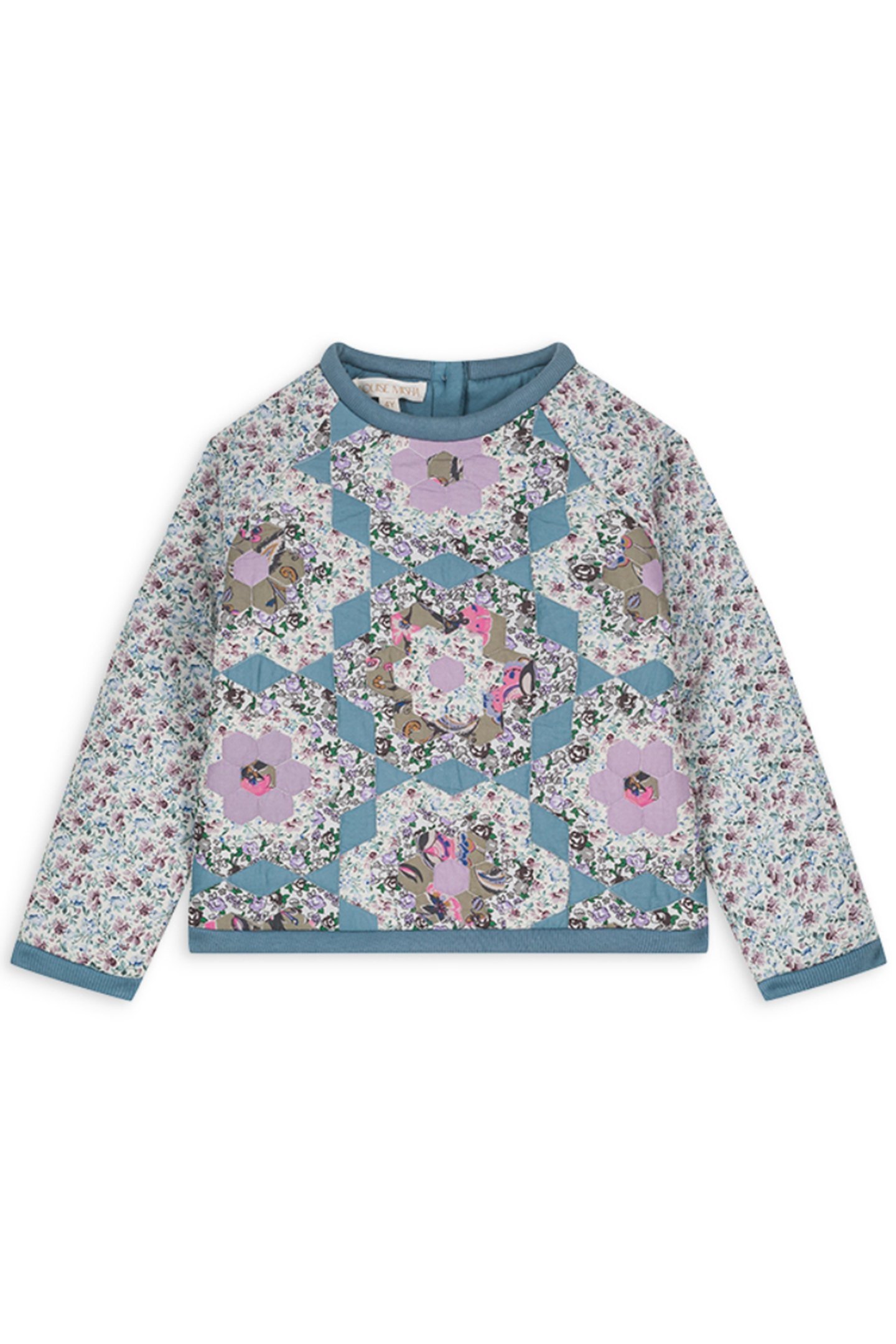 SWEATSHIRT KYRA MULTICO FLOWER PATCH 1